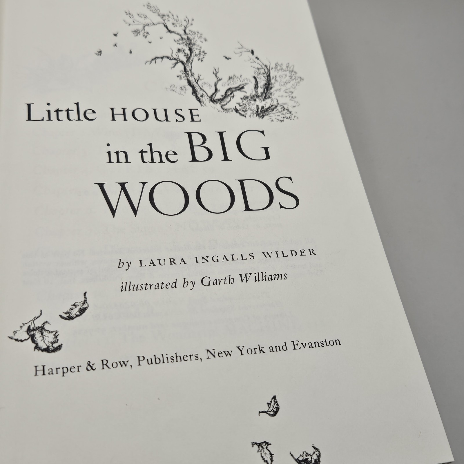 Little House in the Big Woods by Laura Ingalls Wilder (1953, Hardcover)