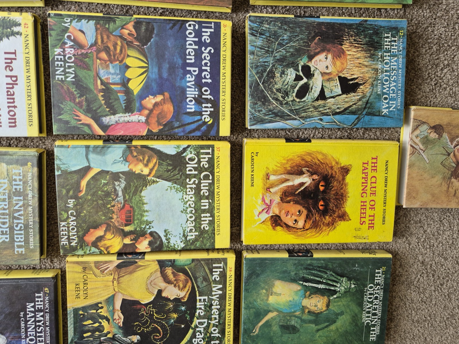 Lot (25) Vtg Nancy Drew Mystery Stories HC & 6 Hardy Boys From 1959 – 1977