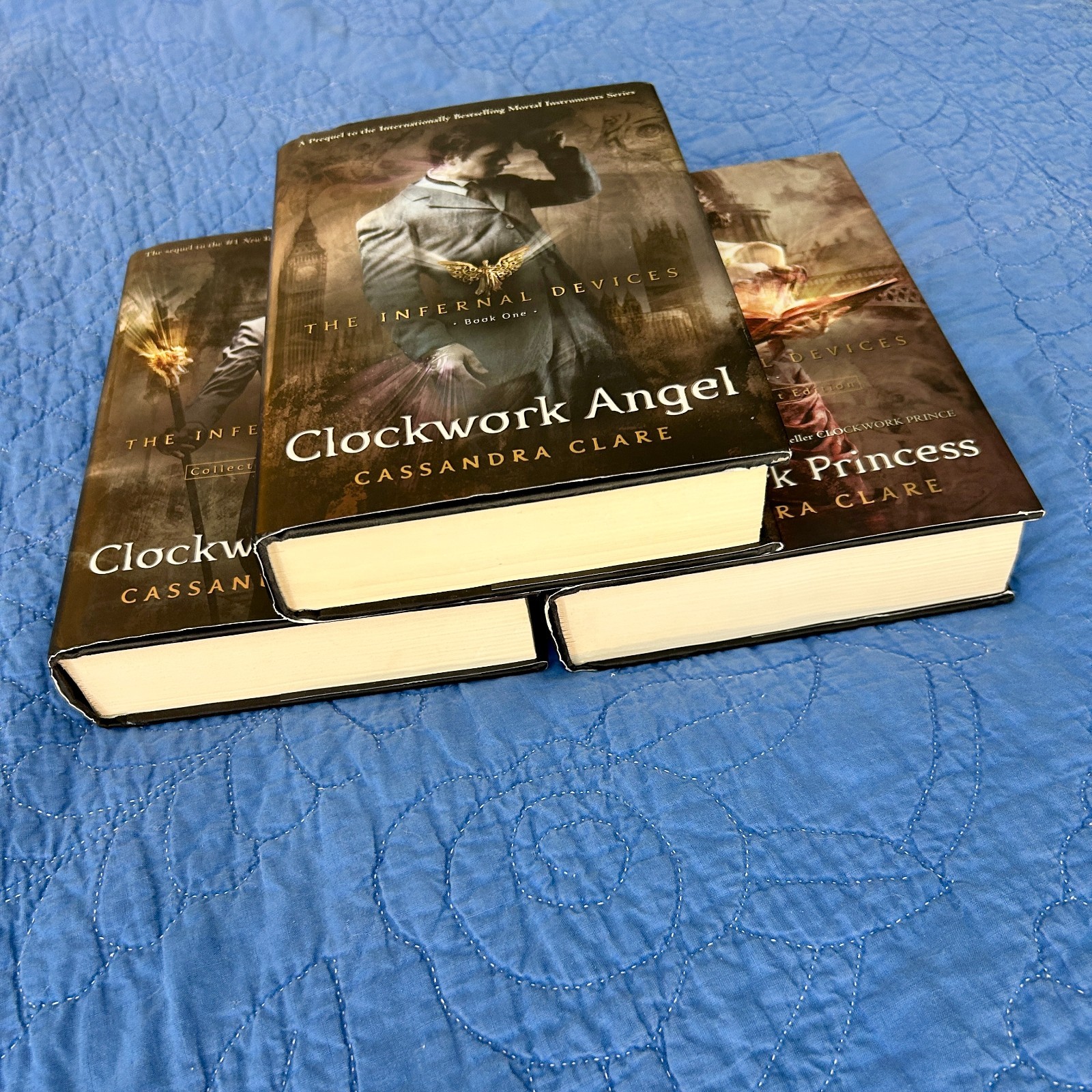 Complete HC Set: Infernal Devices Trilogy by Cassandra Clare 1st Ed/1st Printing