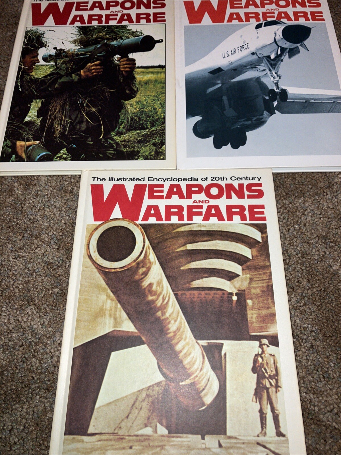 Weapons And Warfare Encyclopedia of 20th Century Hardcover CHOOSE your Volume