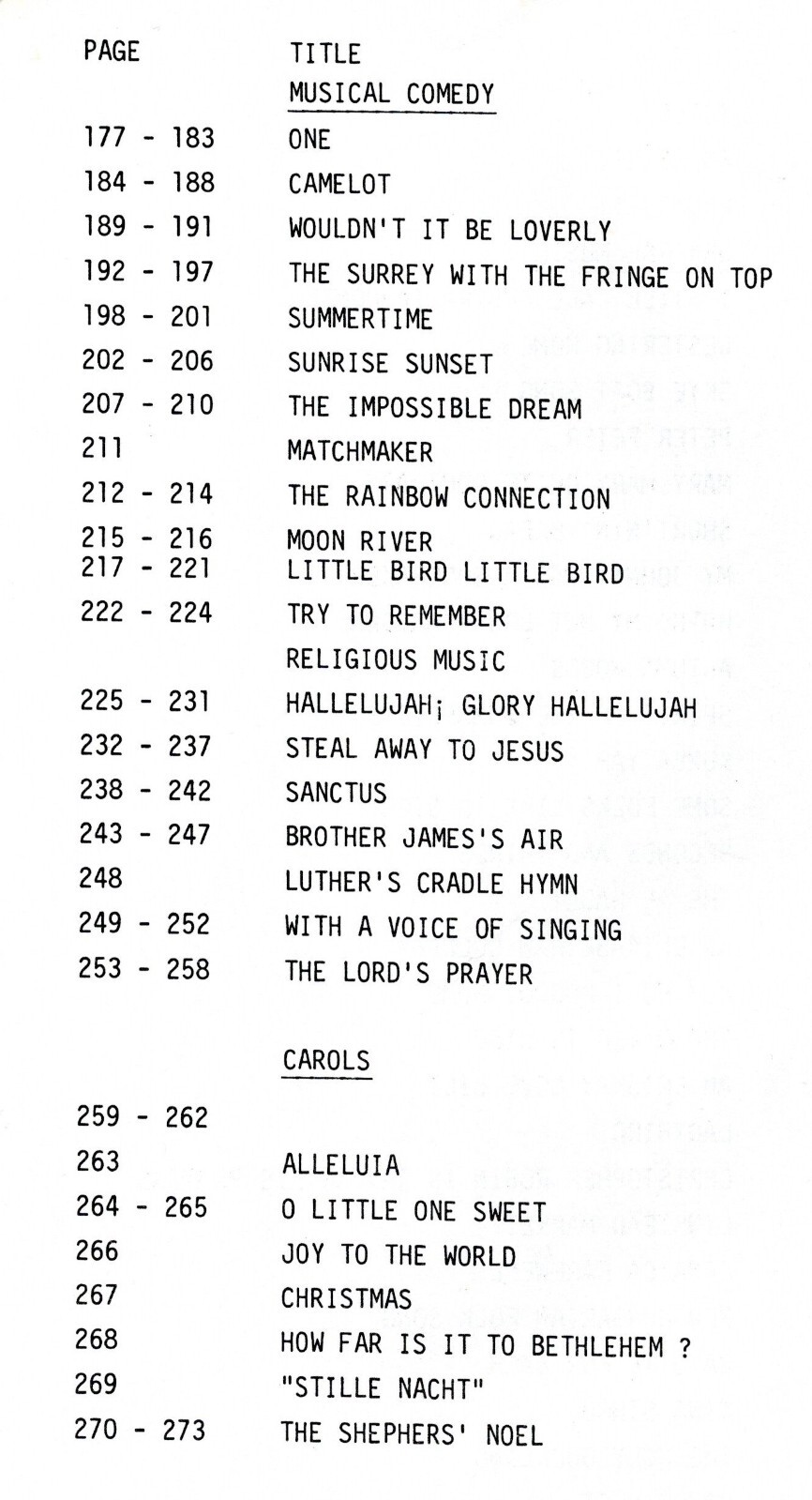 AUSTRALIAN GIRLS CHOIR 493 page 106 songs SHEET MUSIC BOOK Pop Classic Carols ++