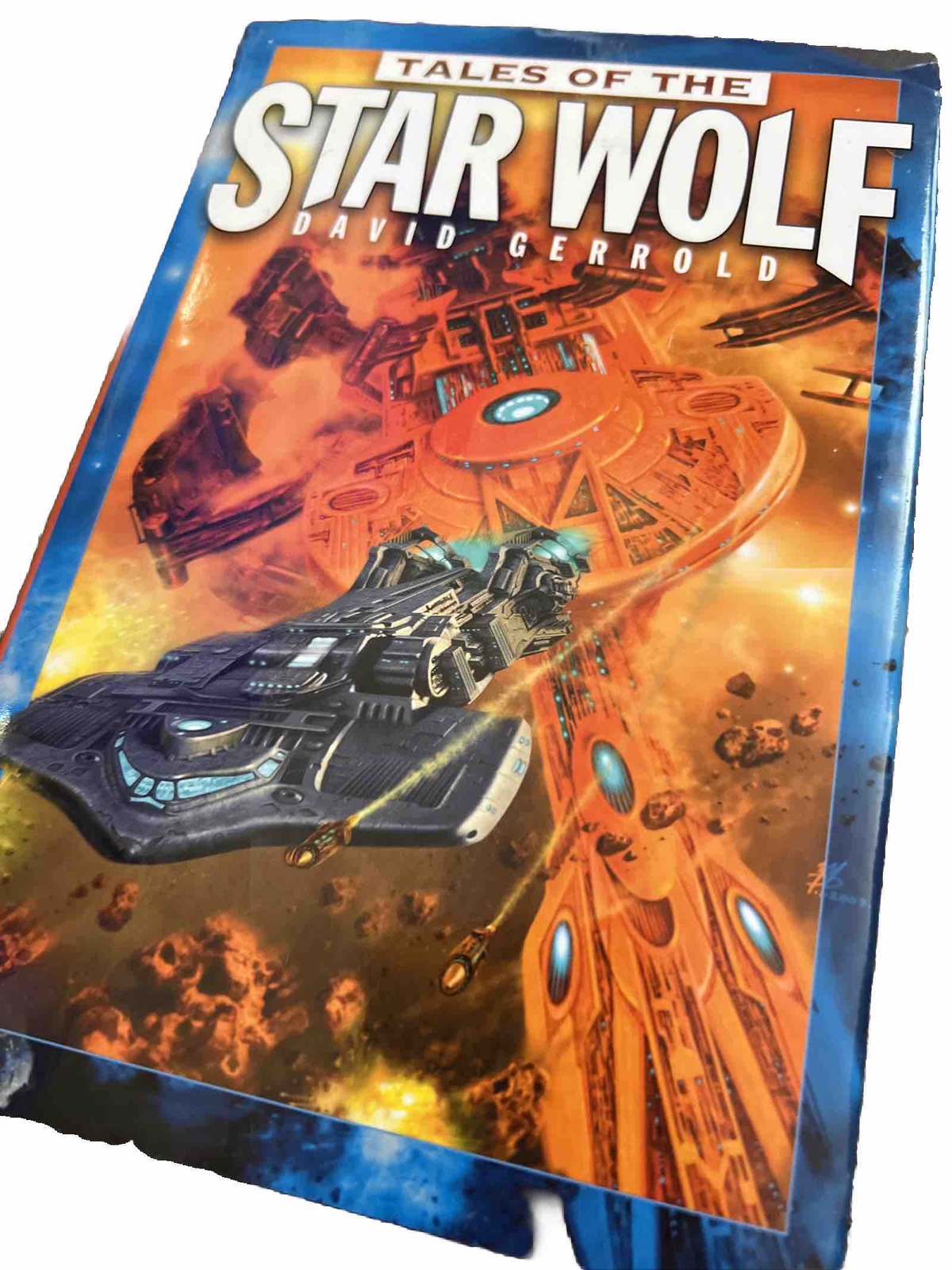 Tales of The Star Wolf by David Gerrold Hardcover with Dust Jacket Signed VG