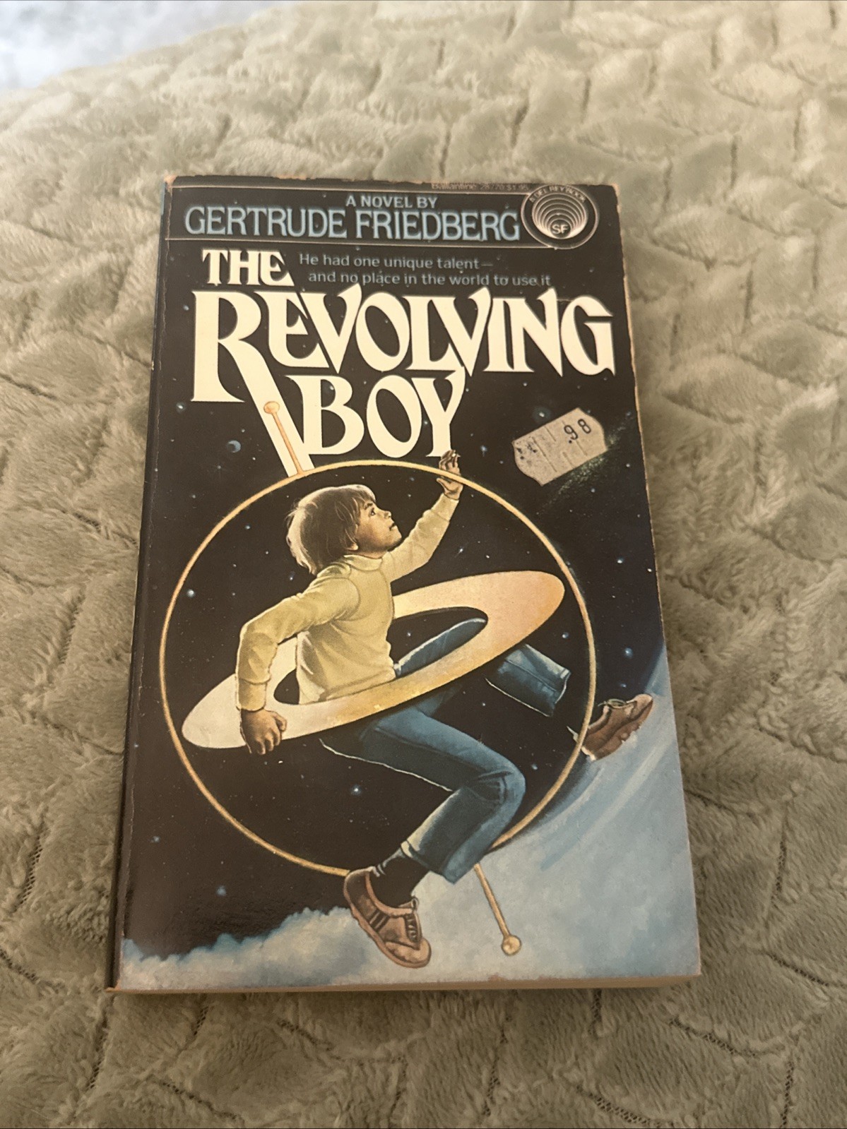 1980 The Revolving Boy paperback Friedberg 1st Ballantine Edition sci-fi