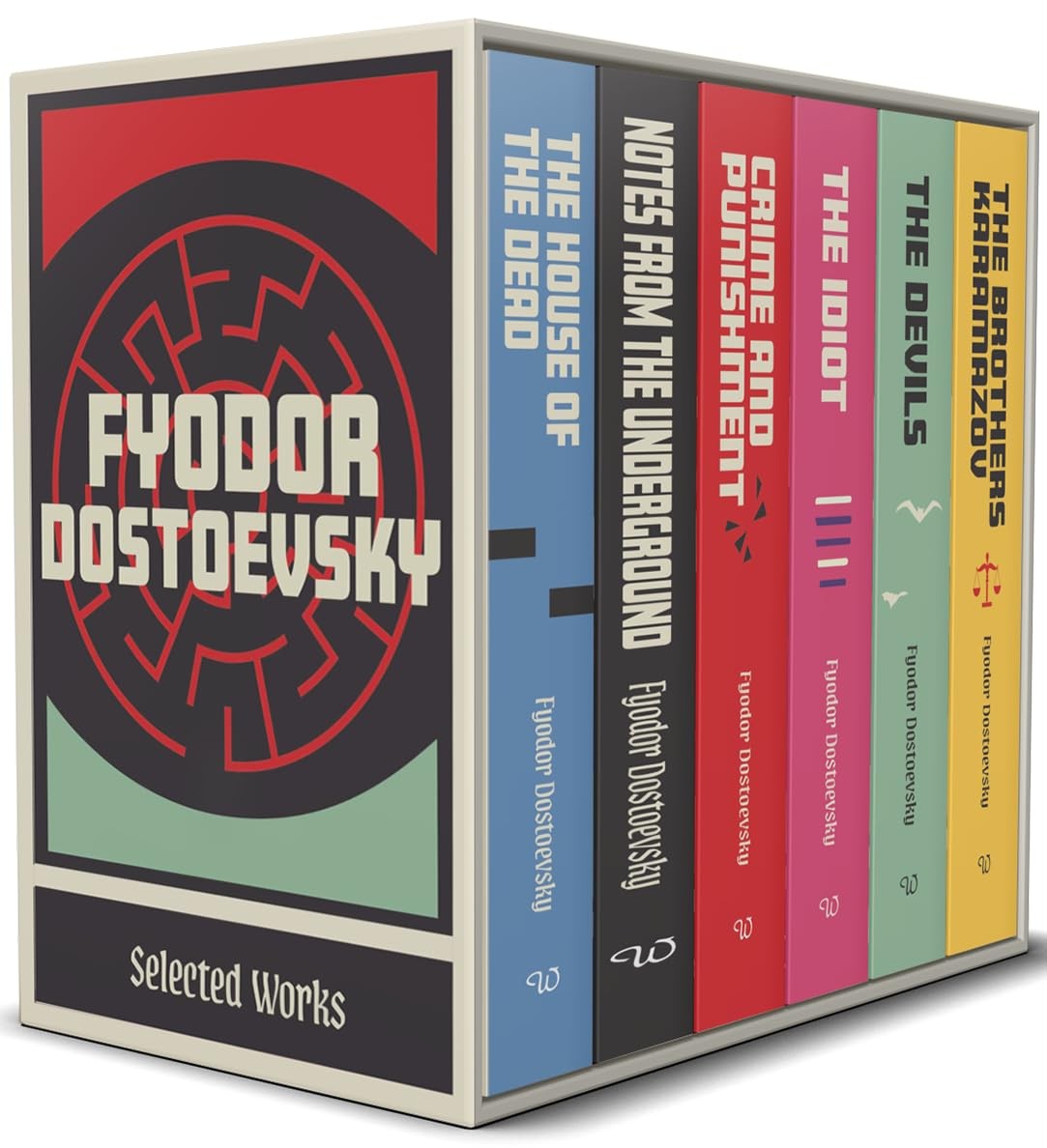 Complete Collection of Fyodor Dostoevsky 6 Books Box Set(Notes From The Undergro