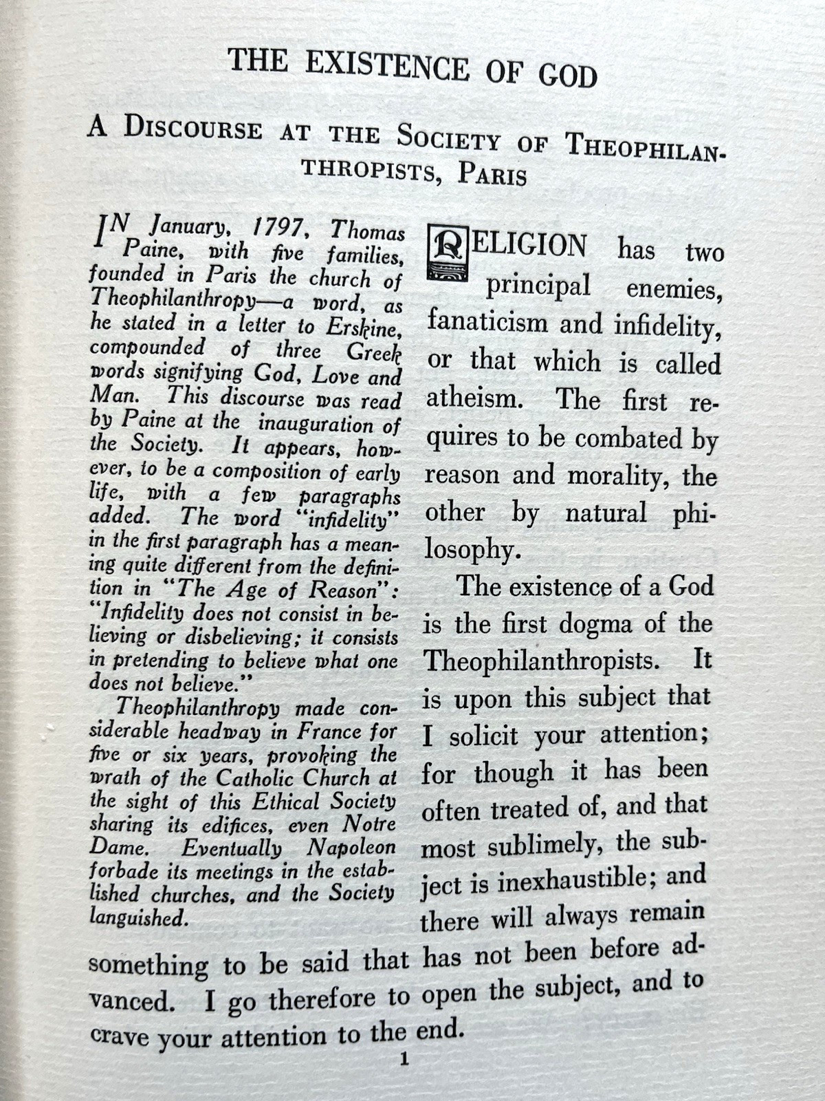 The Life and Works of Thomas Paine (1925 Patriots Ed. Complete 10 Vol) Very Good