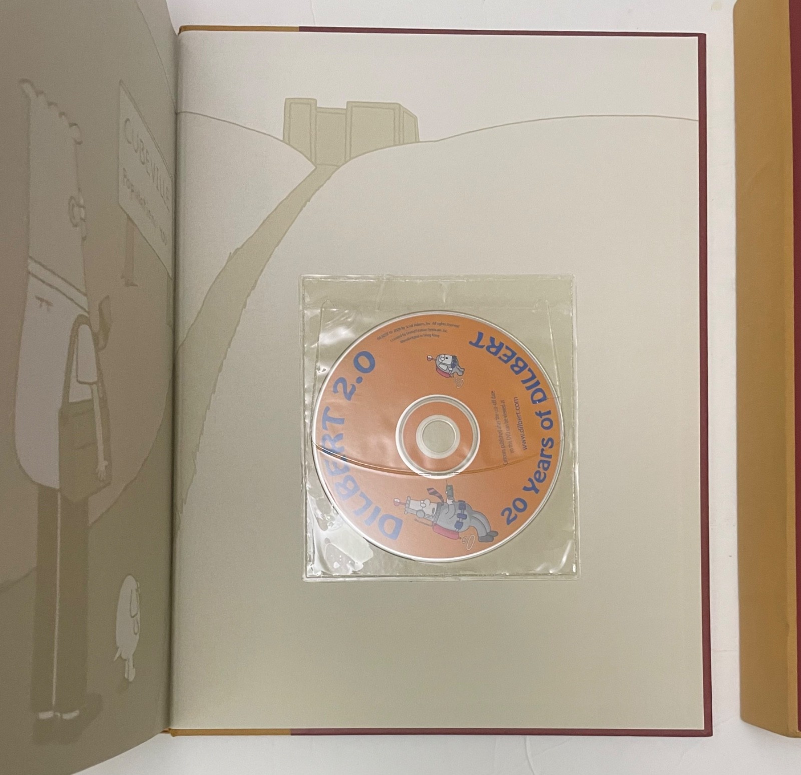 Dilbert 2.0 20 Years of Dilbert By Scott Adams 1st Ed Anniversary Slipcase/DVD