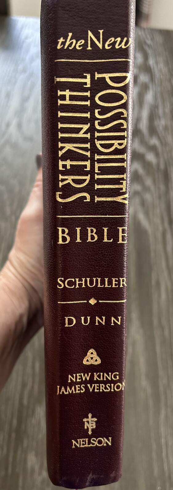 Possibility Thinkers Bible NKJV Schuller Genuine Leather