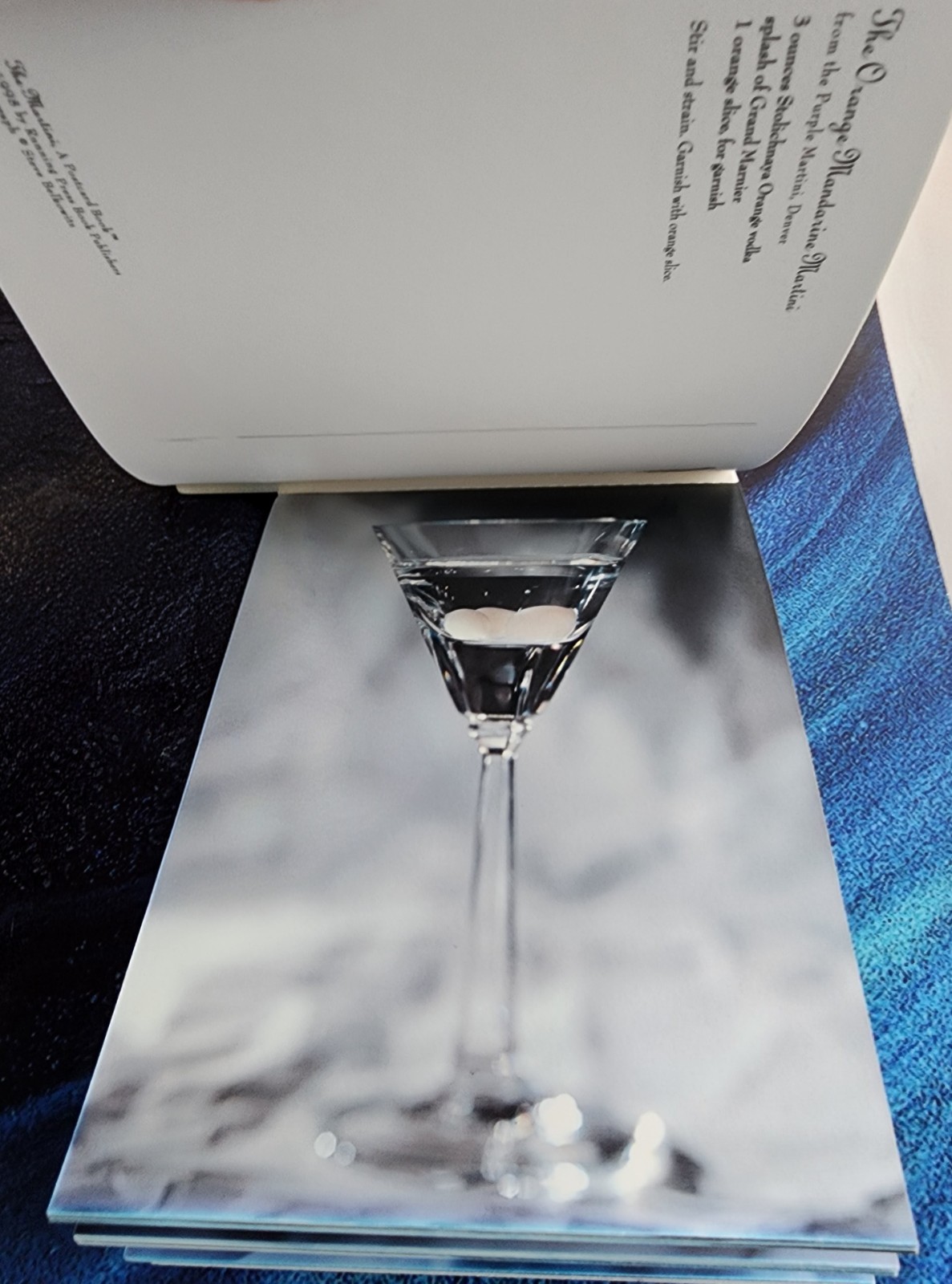 Martini Mixology Classic Cocktail Recipe Guide Liquor Bartender Photo Postcards