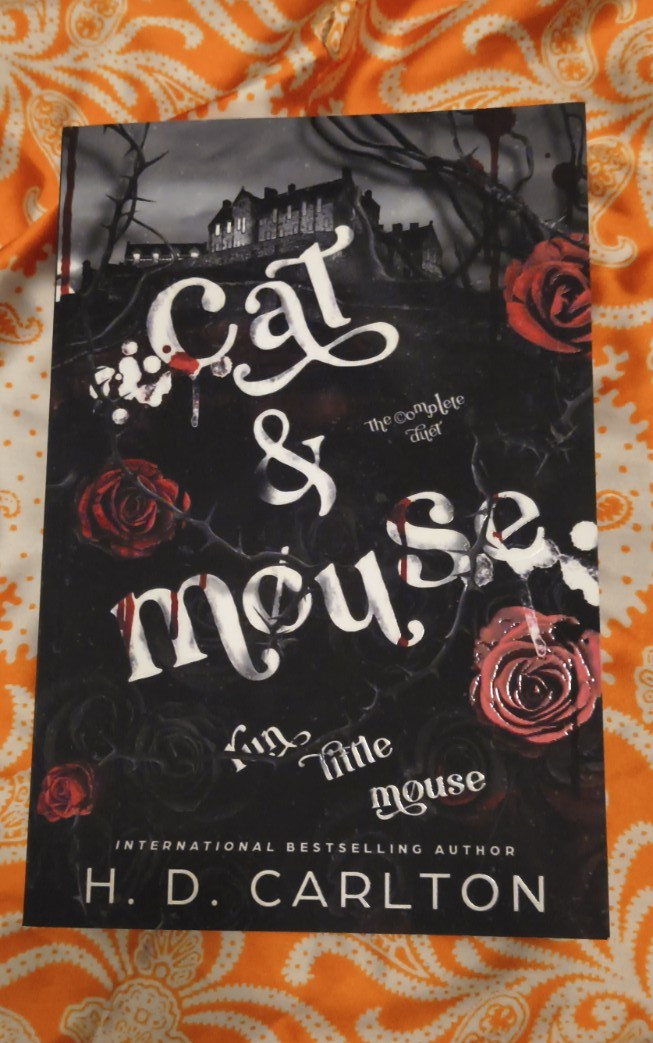 H. D. Carlton Cat & Mouse: The Complete Duet Signed Paperback Thriller/Suspense