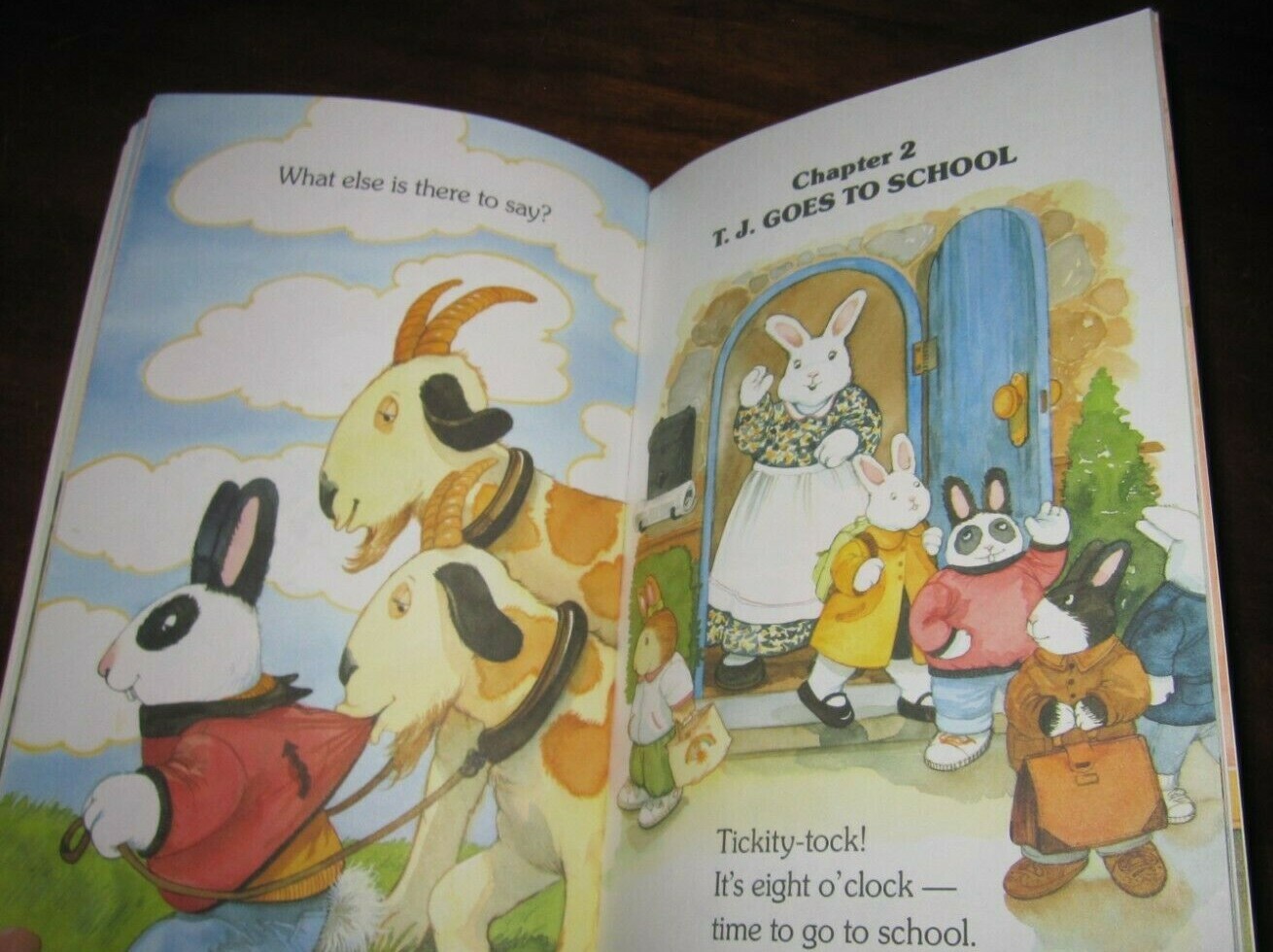 Hello Reader The Wrong-Way Rabbit paper back book #147
