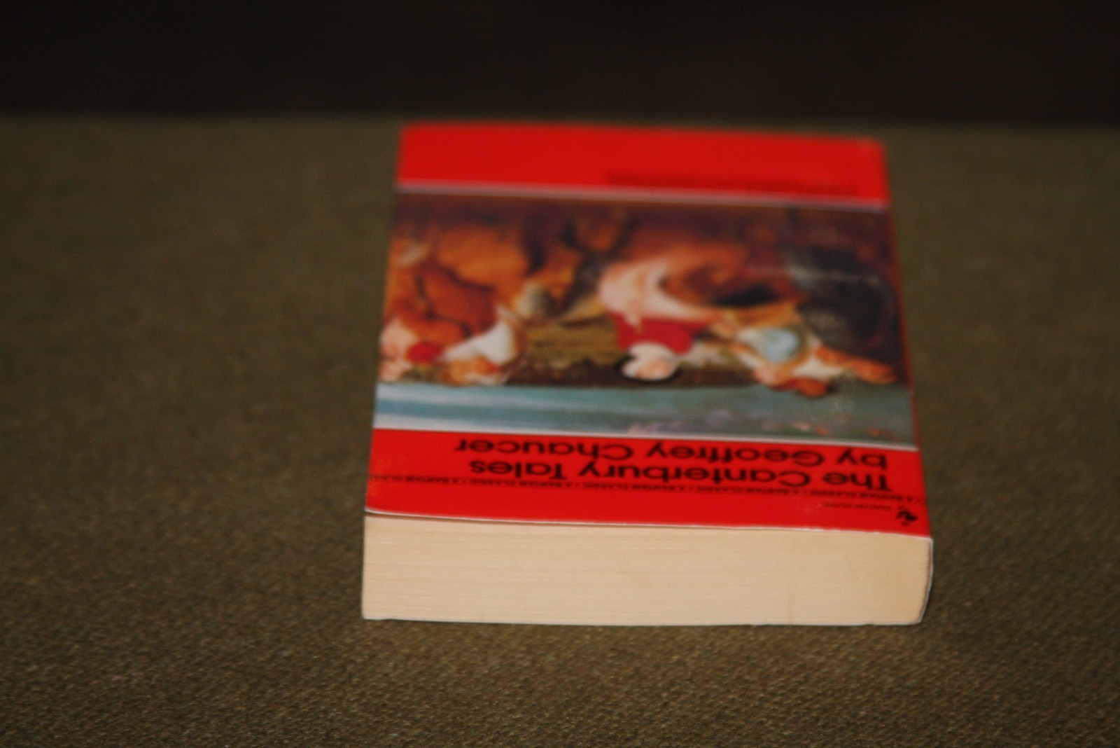 The Canterbury Tales by Geoffrey Chaucer 1981 PB 36th Print Bantam Classic