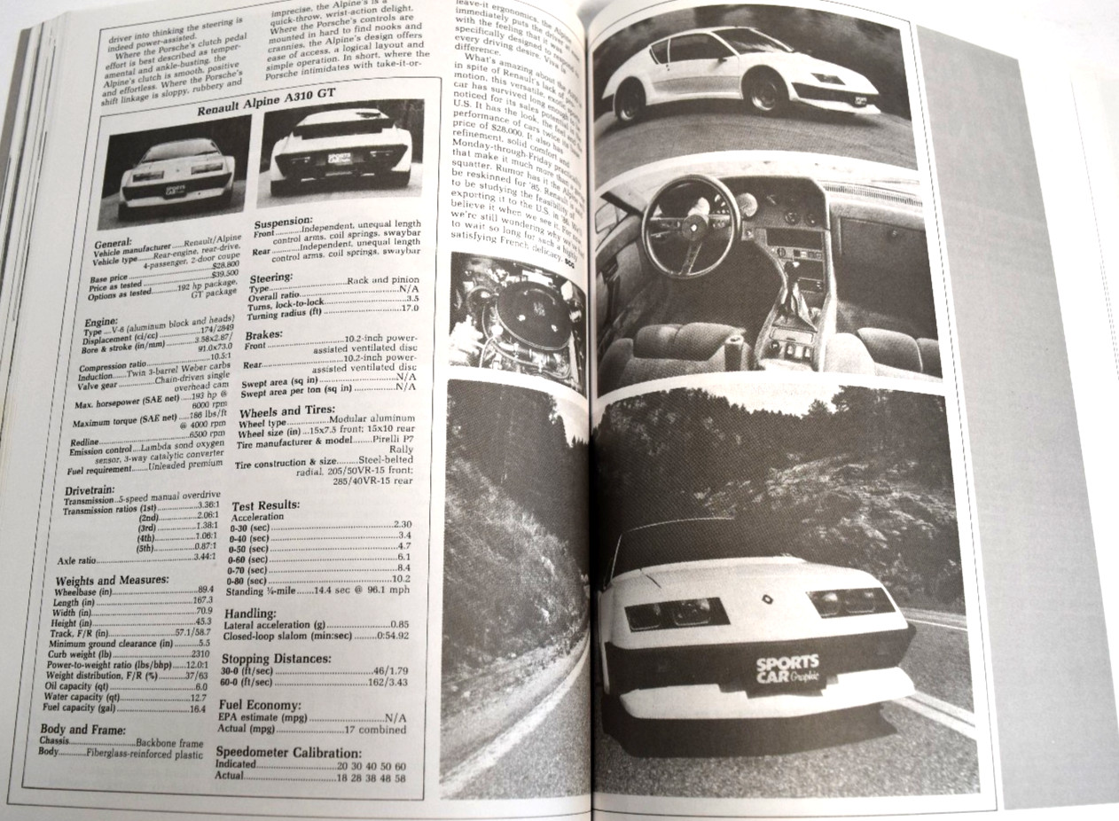 Renault Alpine Gold Portfolio 1958-1994 Brooklands Books Softbound *VERY GOOD*