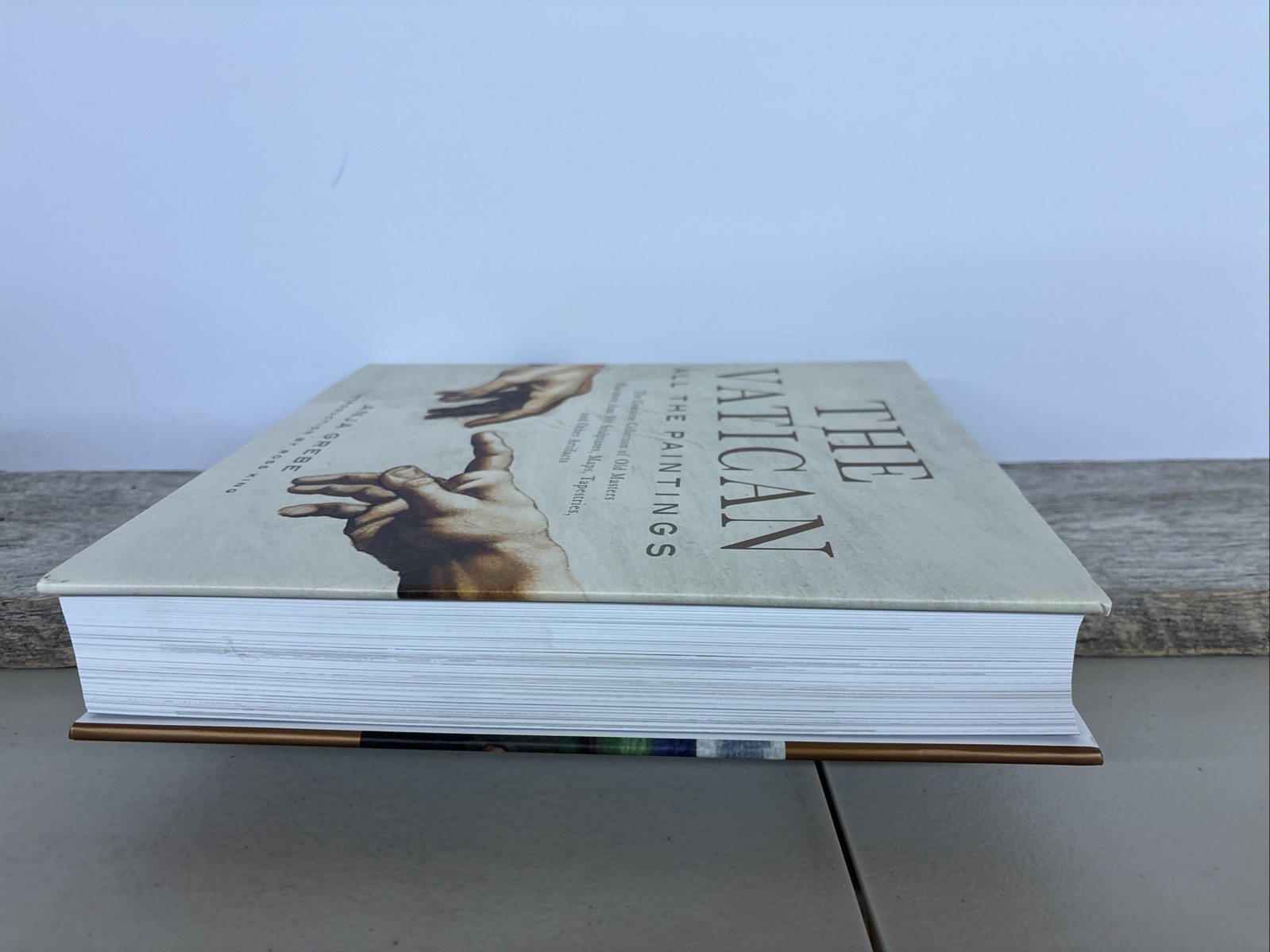 Vatican All the Paintings The Complete Collection Anja Grebe HC Book W/DVD EUC