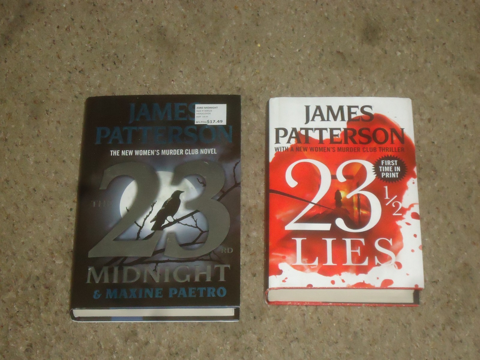 Lot 1-25 Women’s Murder Club James Patterson Hardcover Novels 2 Novellas Paperba
