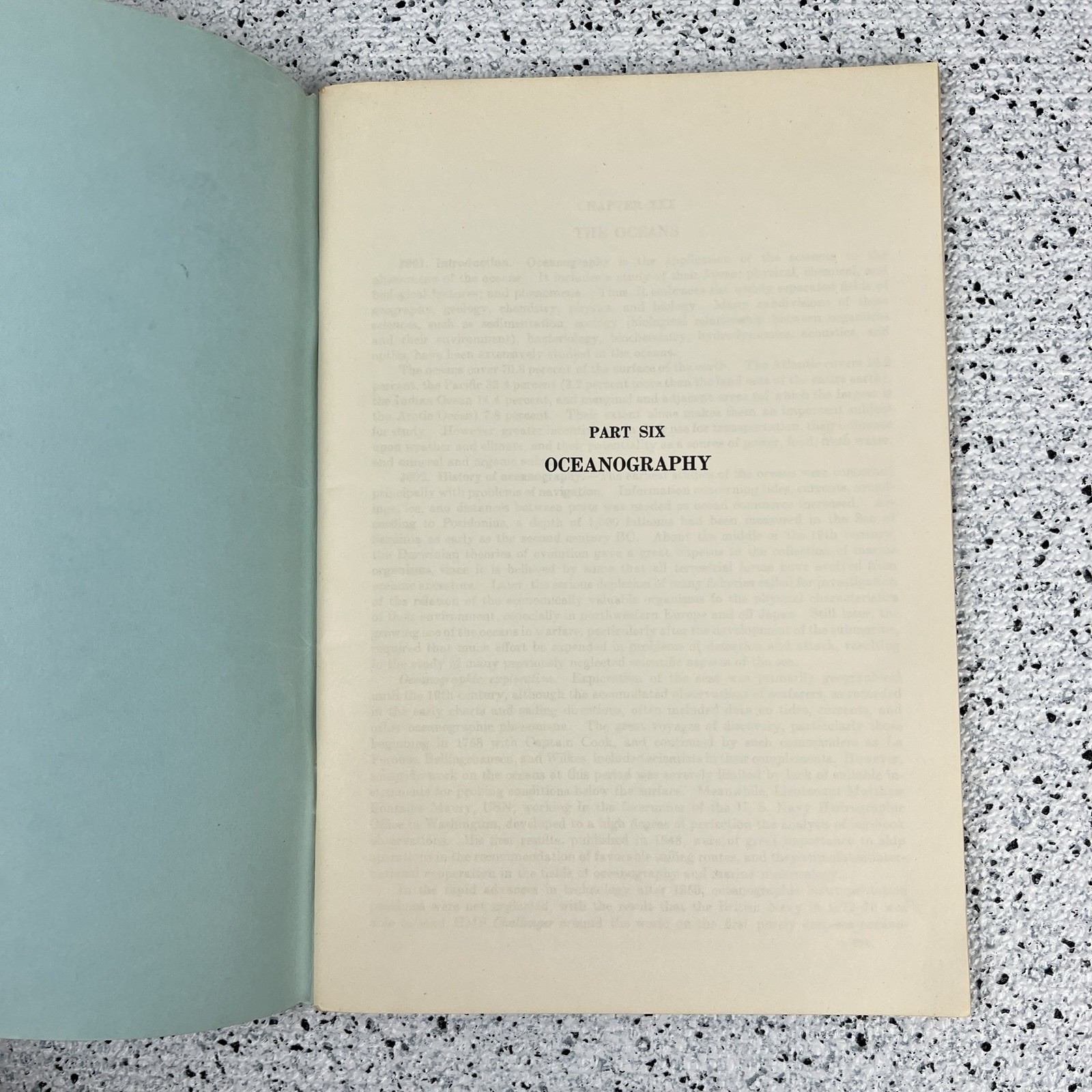 American Practical Navigator Part 6 OCEANOGRAPHY Bowditch US Navy Booklet 1958
