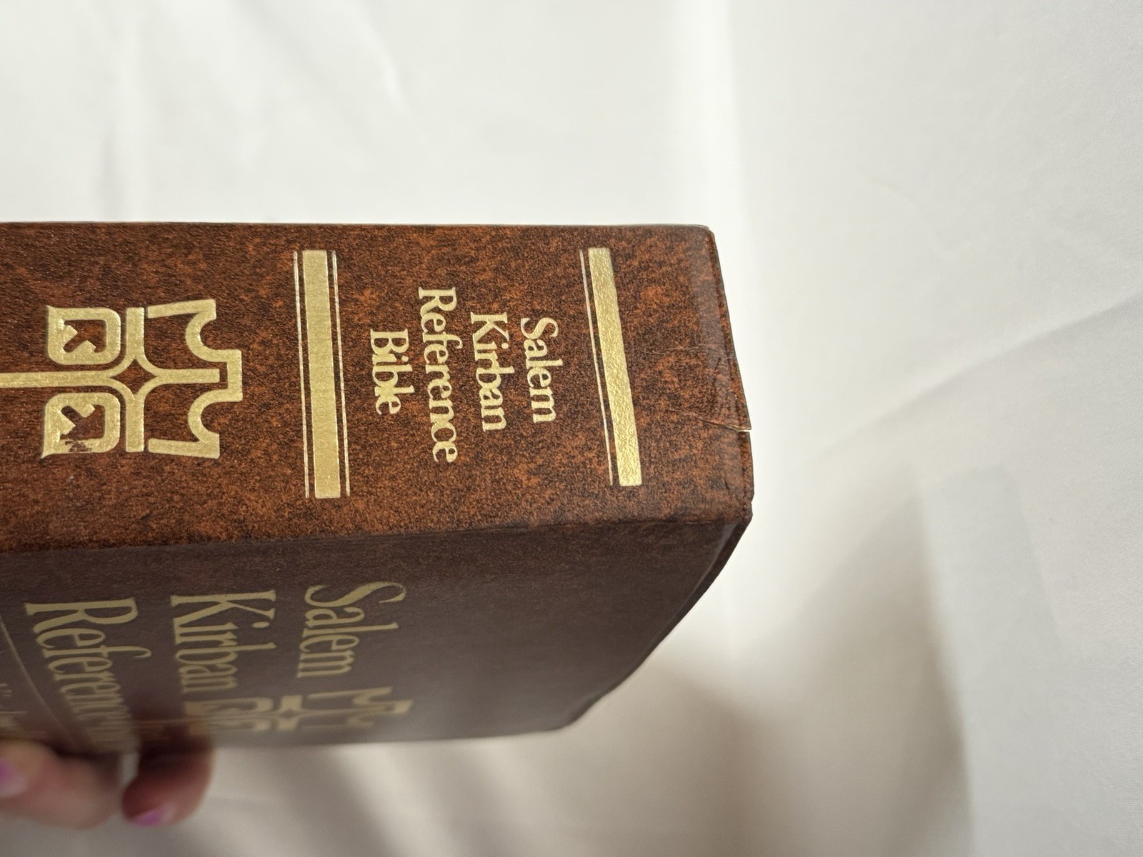 1979 Salem Kirban Reference Bible – King James Version -First Printing Leather