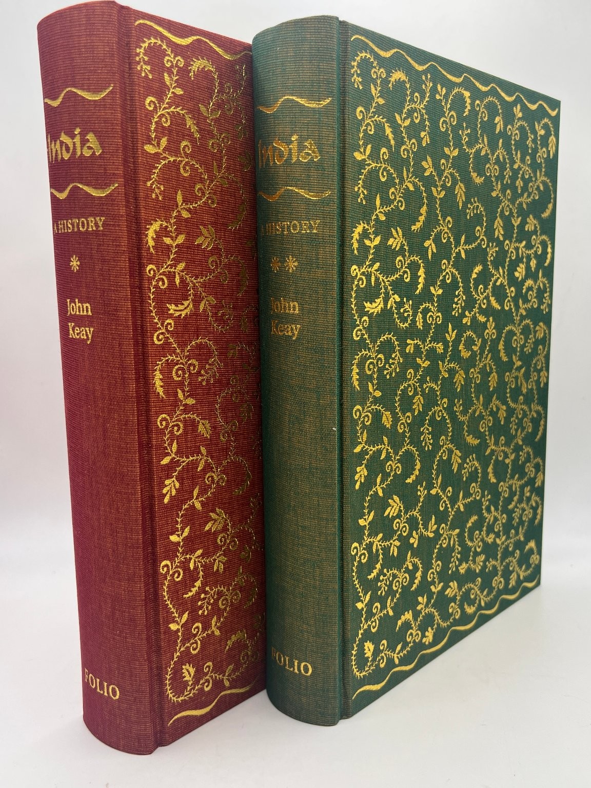Folio Society India A History John Keay 2-Volume Set Slipcase Decorative