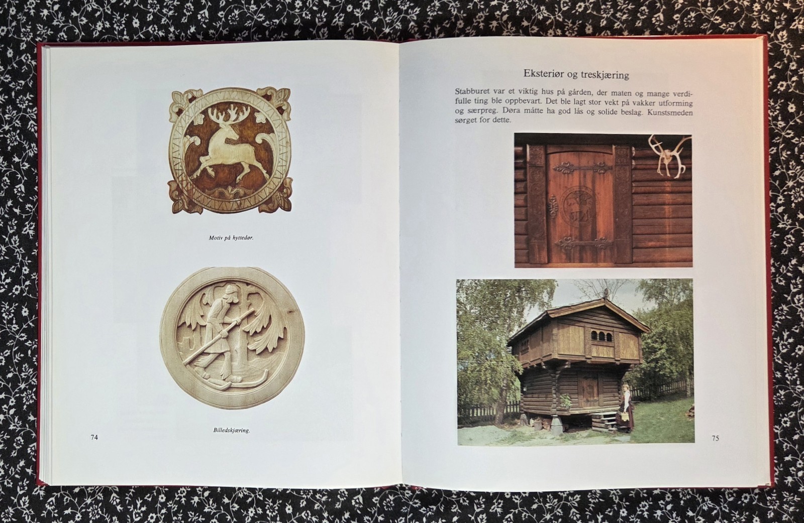 Woodcarving, Treskjaering, Johan Amrud, 1998, HC, Norwegian Edition