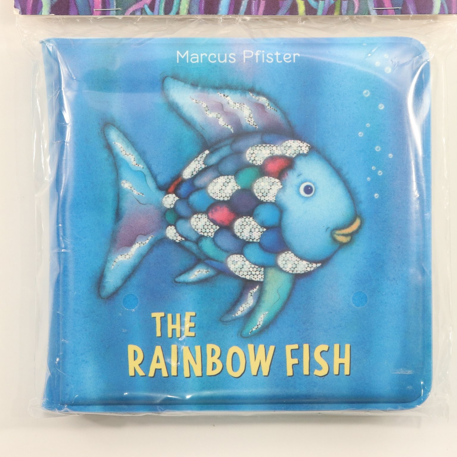 The Rainbow Fish Bath Book Marcus Pfister 2017 Children’s NorthSouth Padded NEW