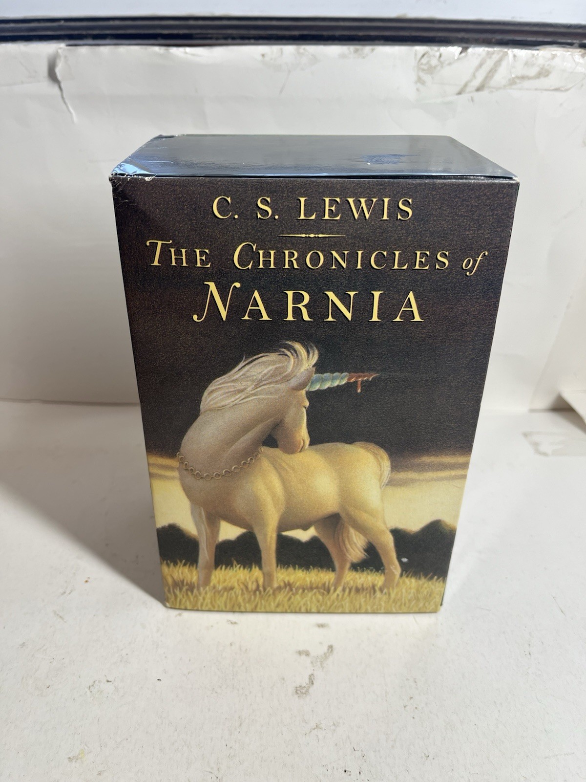 The Chronicles of Narnia – C.S. Lewis – 7 Book Paperback Set, 1994 Complete