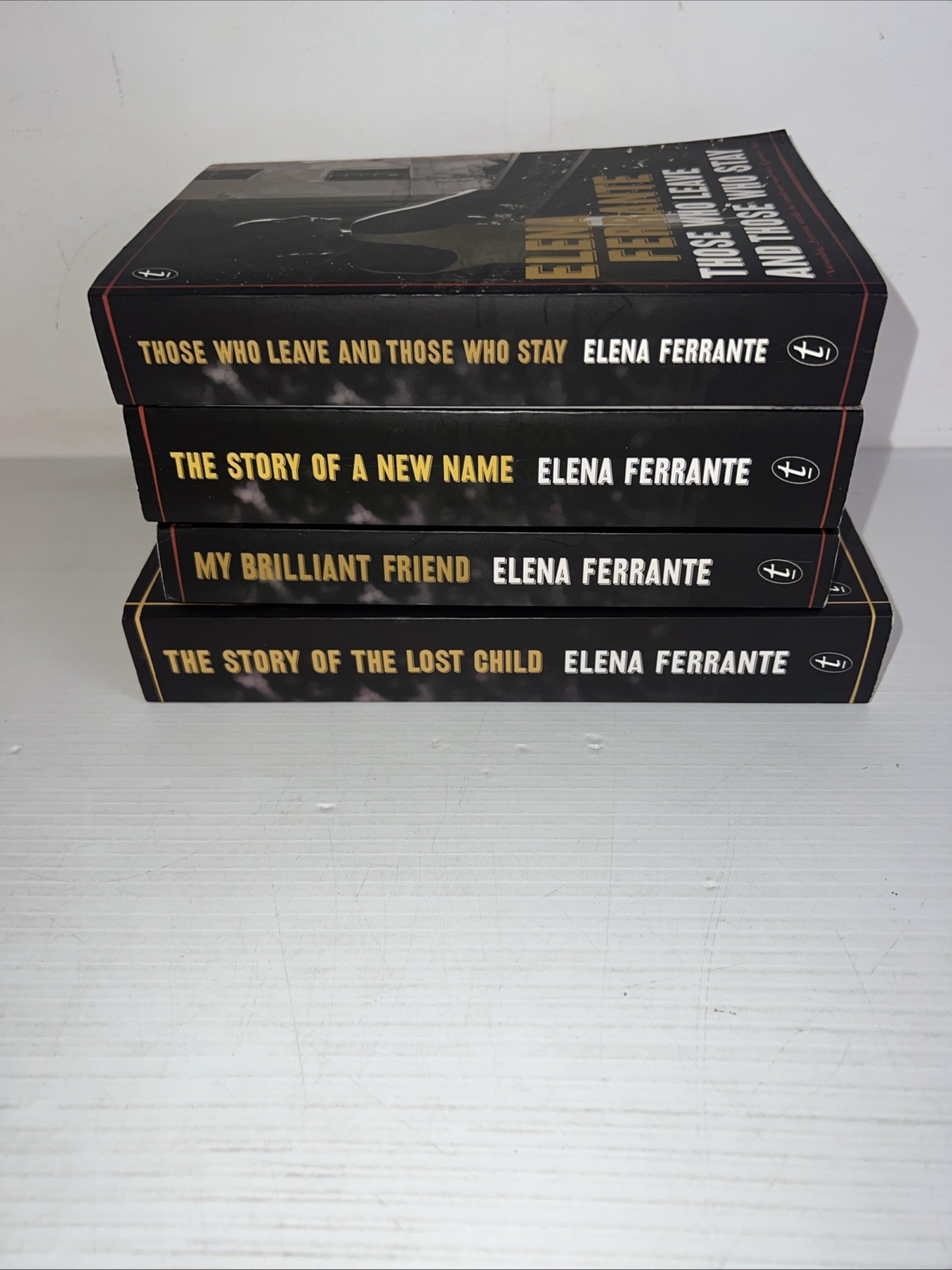 Elena Ferrante My Brilliant Friend Complete 4x Book Series Neapolitan Novels