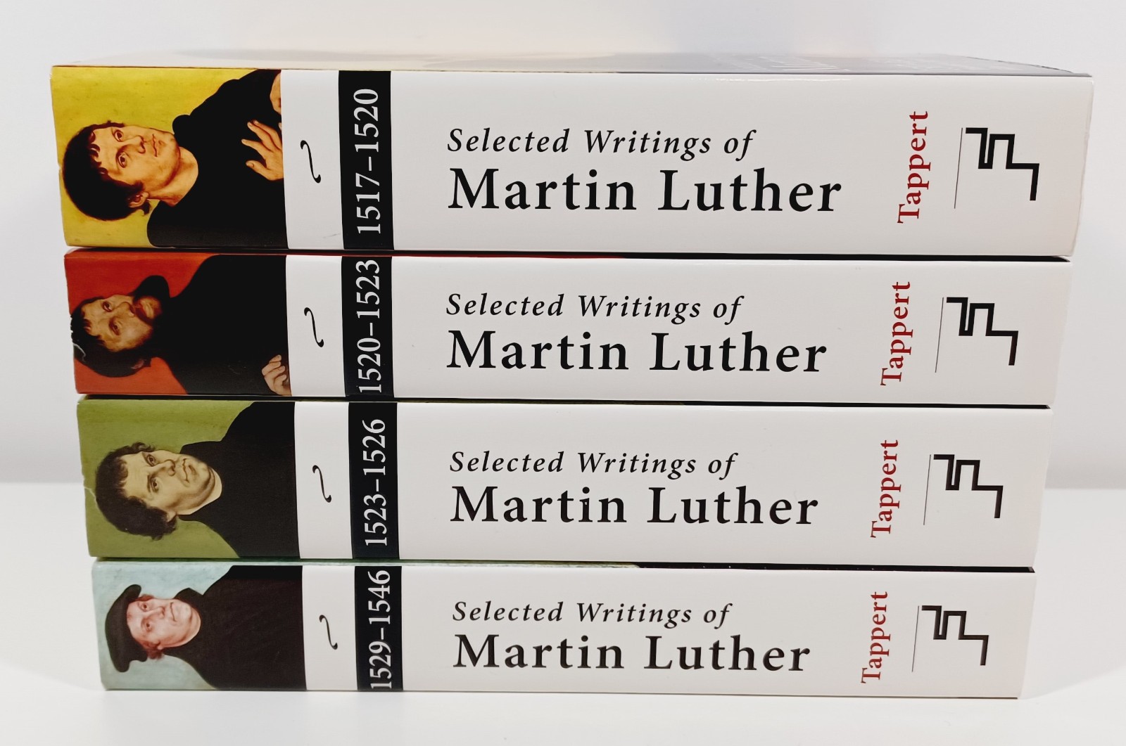 Fortress Press Selected Writings Of Martin Luther Trade Paperback Book Box Set