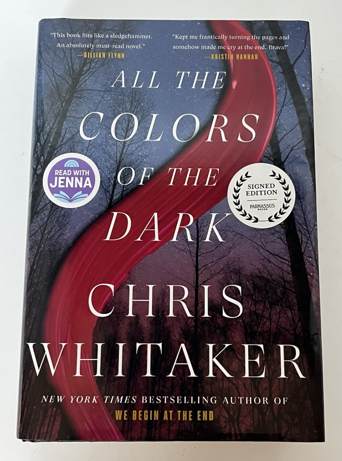 Chris Whitaker All the Colors of the Dark SIGNED FIRST EDITION Hardback w/ DJ