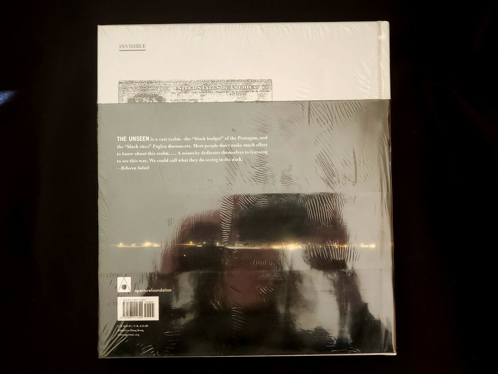 Trevor Paglen Book INVISIBLE with essay by Rebecca Solnit New in Shrinkwrap rare