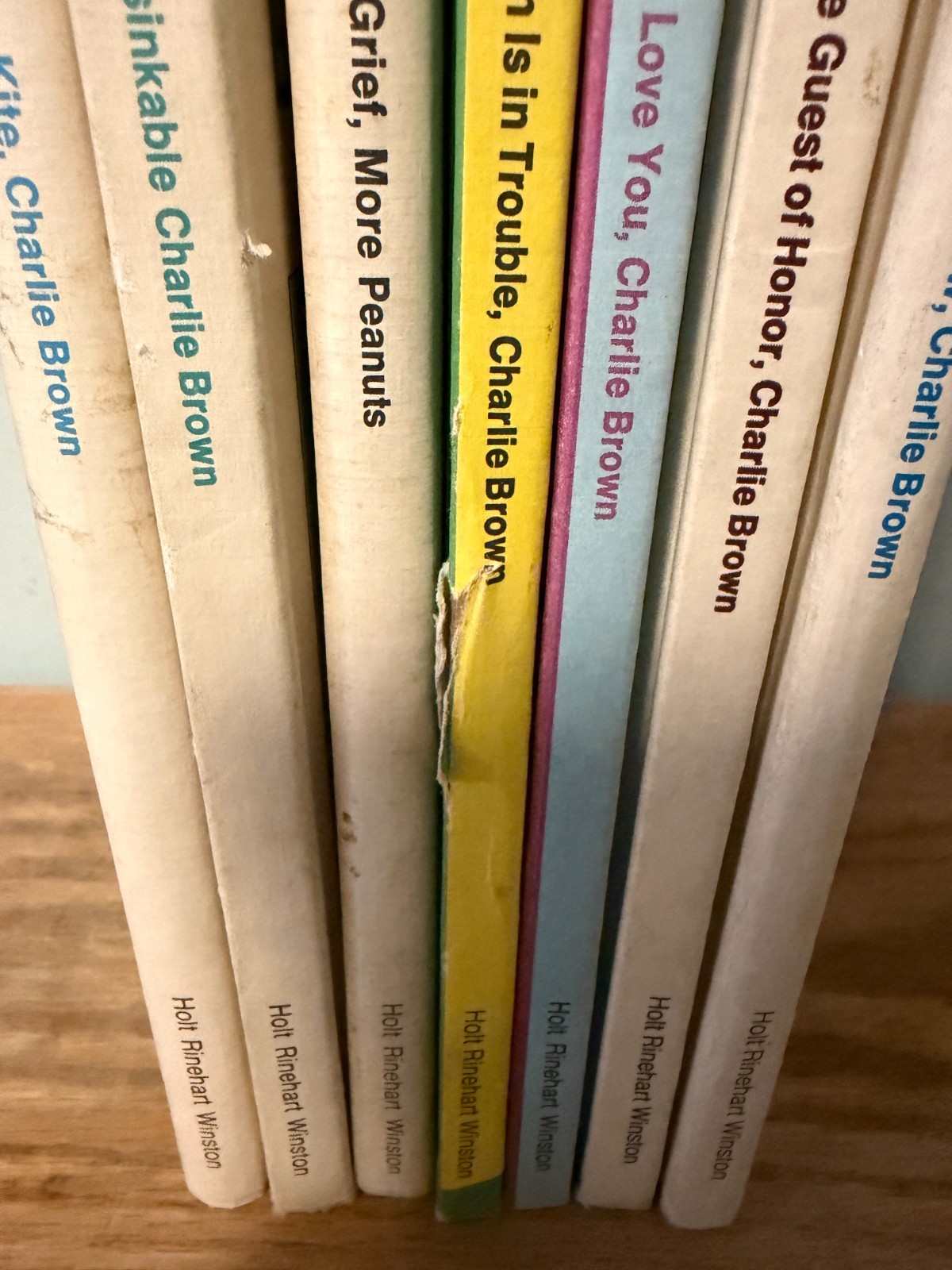Weekly Reader HC Books Peanuts C. Schulz 1957 1960 1967 1973 1974 LOT 7 Snoopy