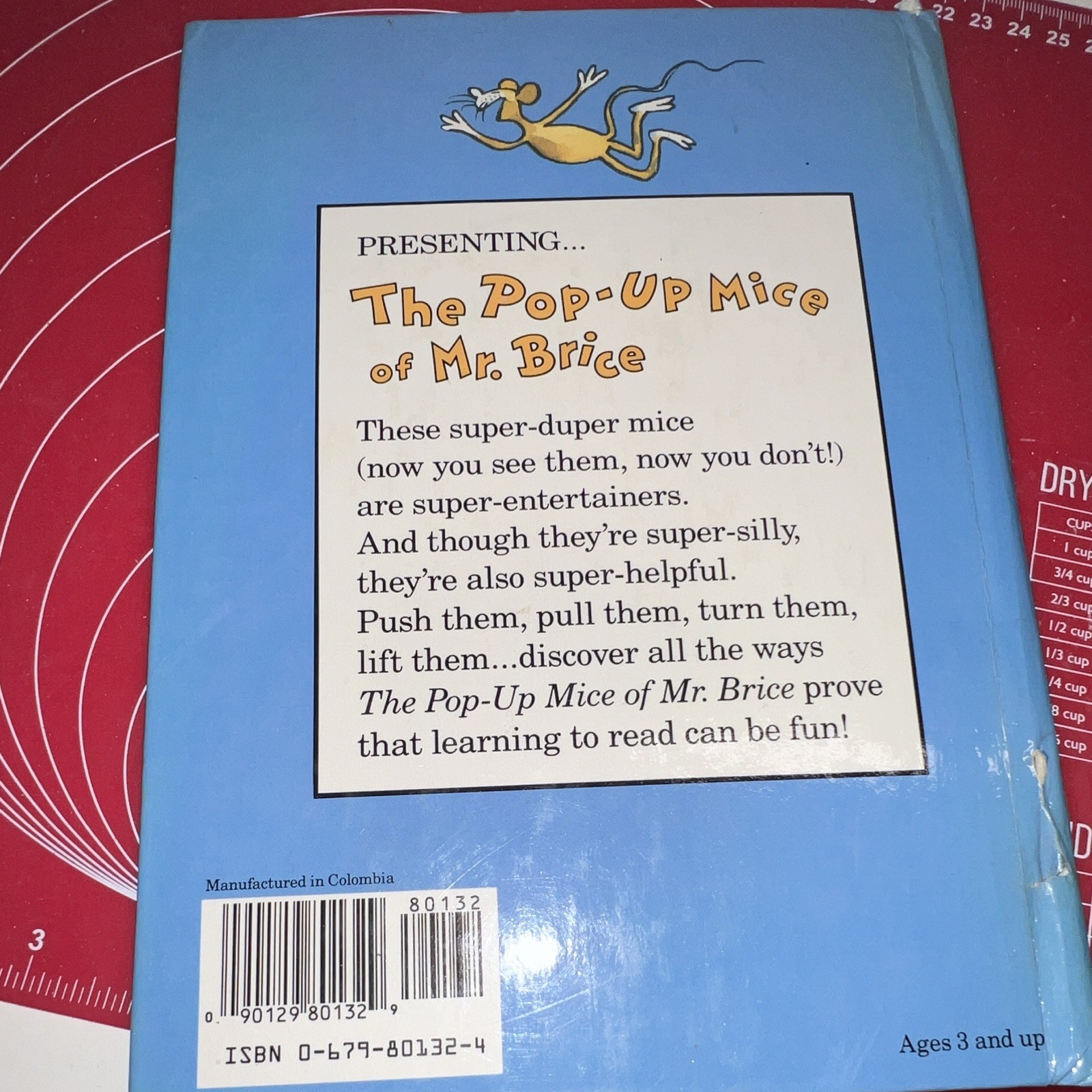 The Pop-Up Mice of Mr. Brice Hardcover Pop-Up Theo. LeSieg Signed