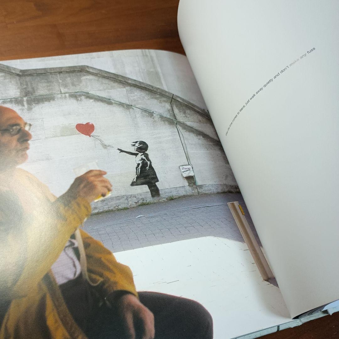 Banksy Wall and Piece Hardcover Art Book 8.3×8.5in All Color 207 Pages