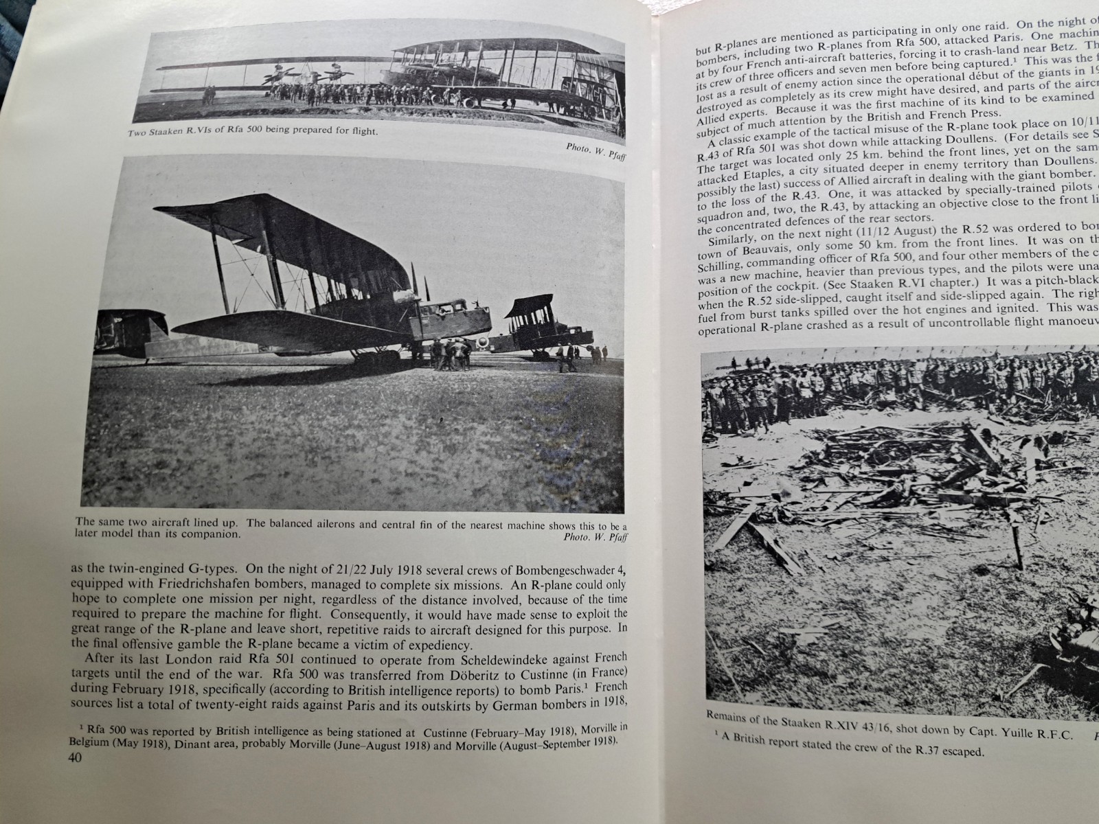 THE GERMAN GIANTS WW1 – Bomber Aircraft History R-Planes First World War HC DJ
