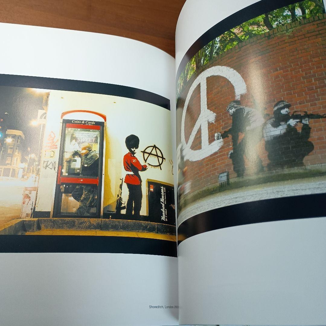 Banksy Wall and Piece Hardcover Art Book 8.3×8.5in All Color 207 Pages