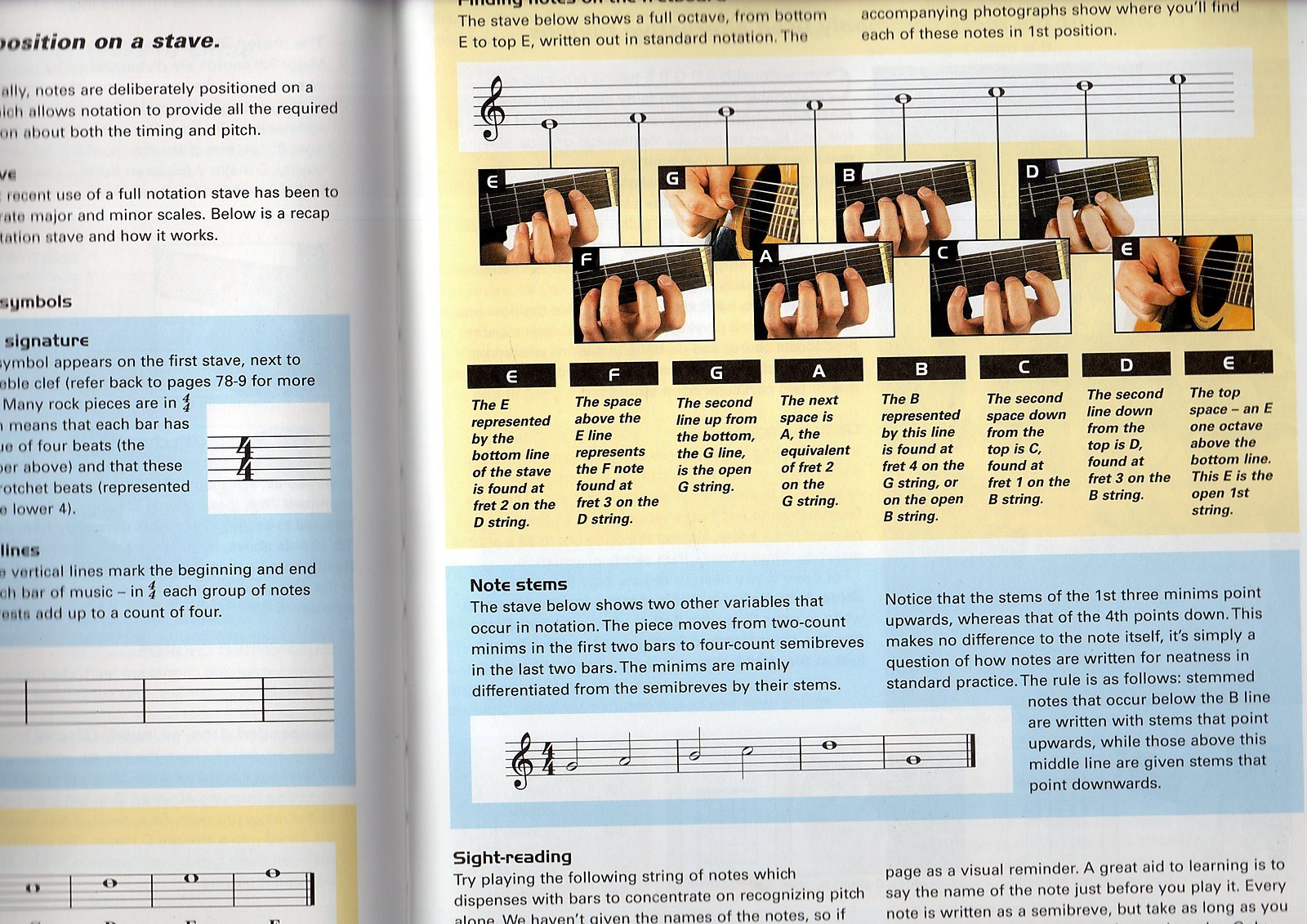 1 3/4lb GUITAR ESSENTIALS Music Skills Hardcover w/jkt + FREE BONUS