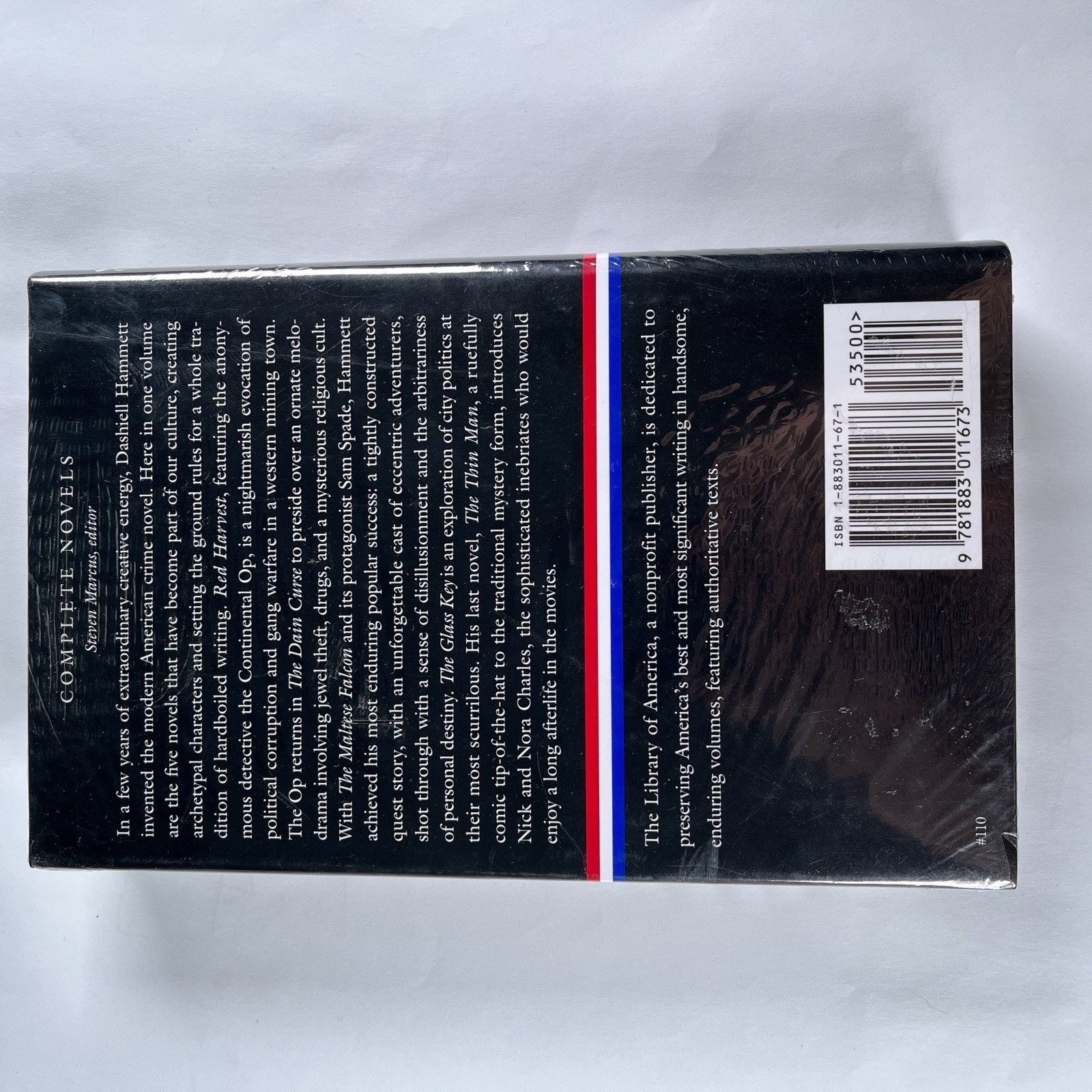 Hammett Complete Novels New in Shrinkwrap Hype Sticker Library of America