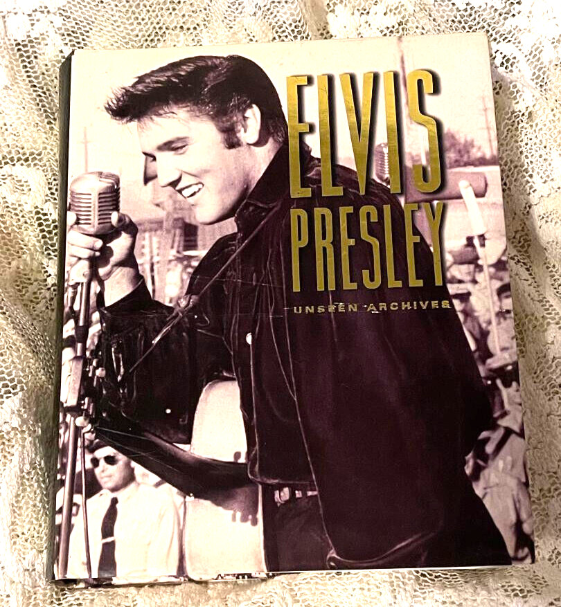 „Elvis Presley Unseen Archives“ Hardcover, by Marie Clayton, 383 pages, 2003
