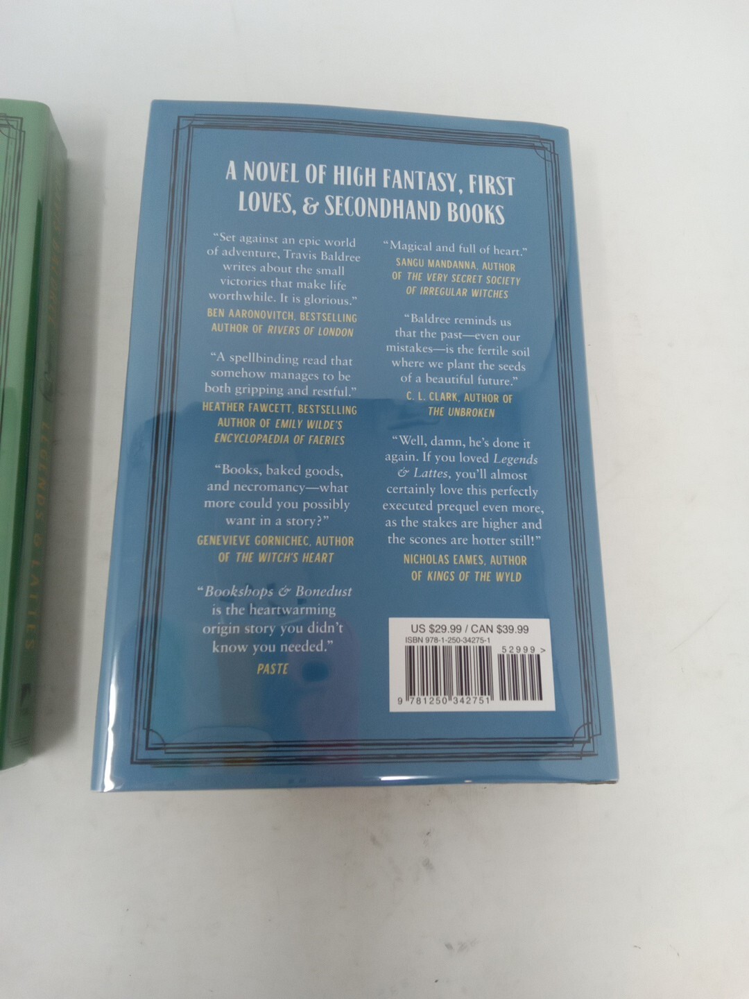Legends & Lattes + Boneshops & Bonedust Deluxe Editions, HC by Travis Baldree
