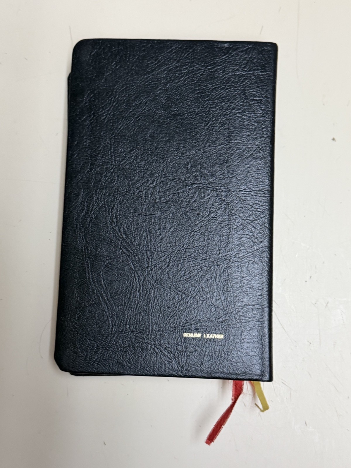 Rex Humbard Prophecy Bible Edition KJV Black Genuine Leather 1979