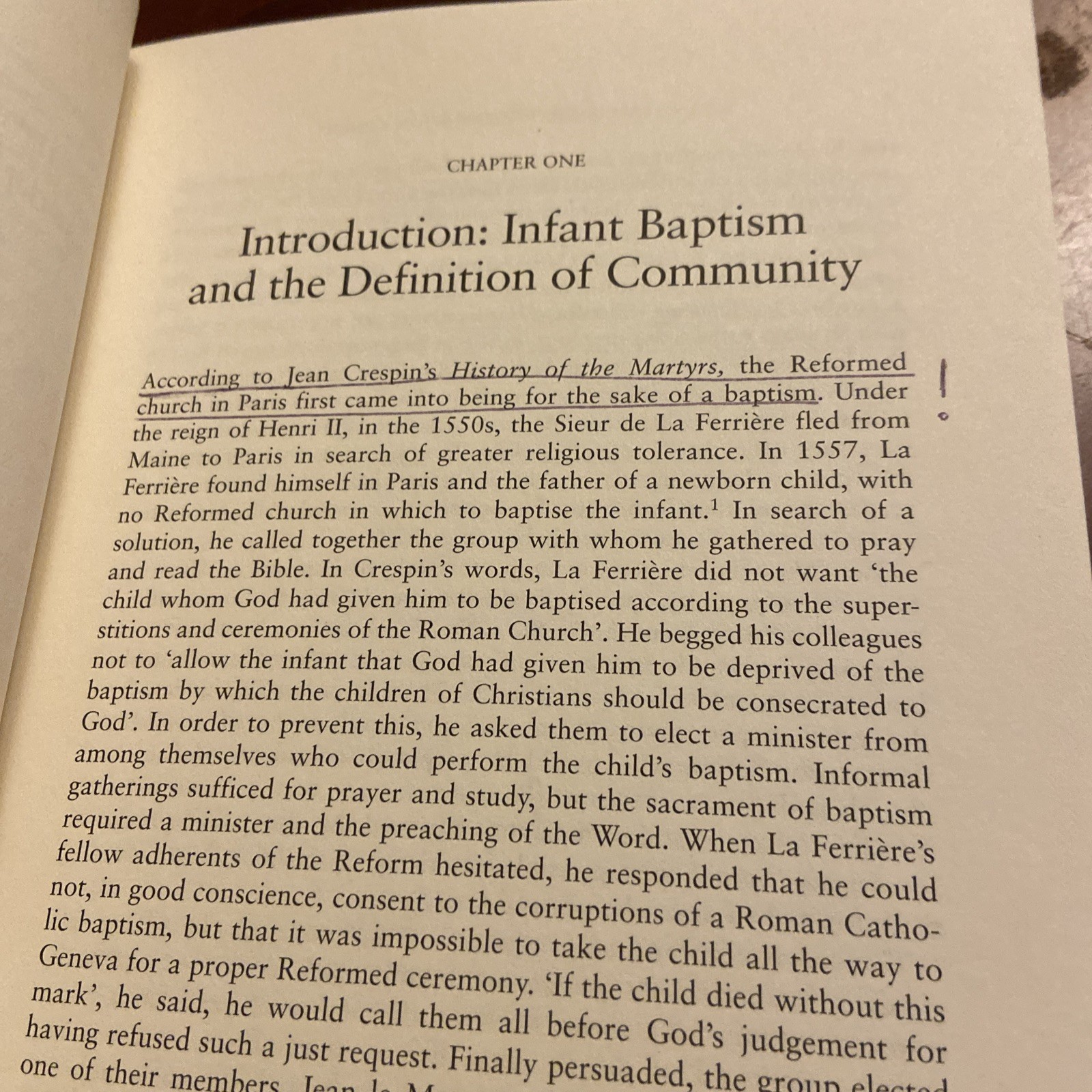 Infant Baptism In Reformation Geneva 1536-64 Spieling PB Good Reading Copy