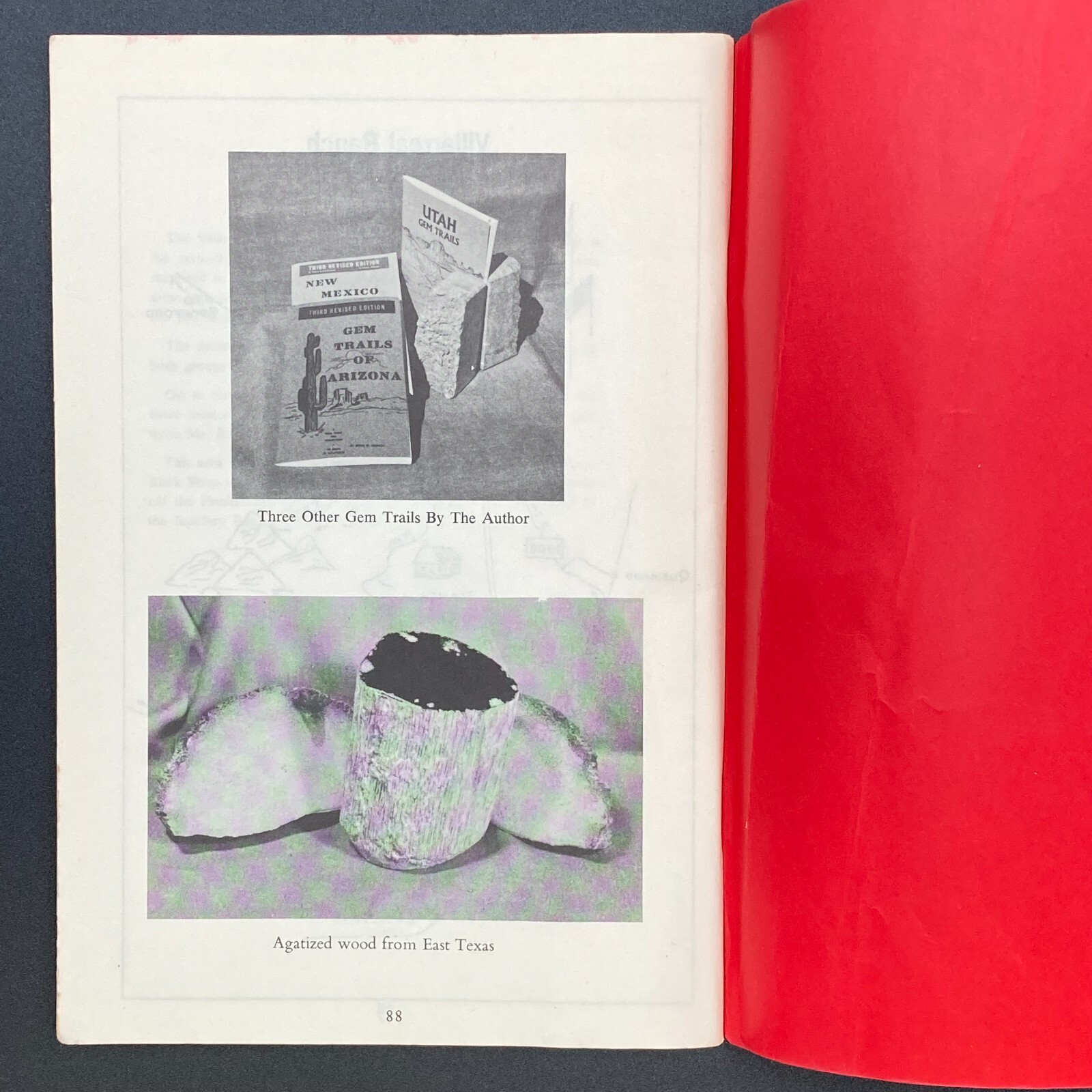 Gem Trails of Texas by Bessie W. Simpson Fourth Revised Edition 1973 GC 88 pages