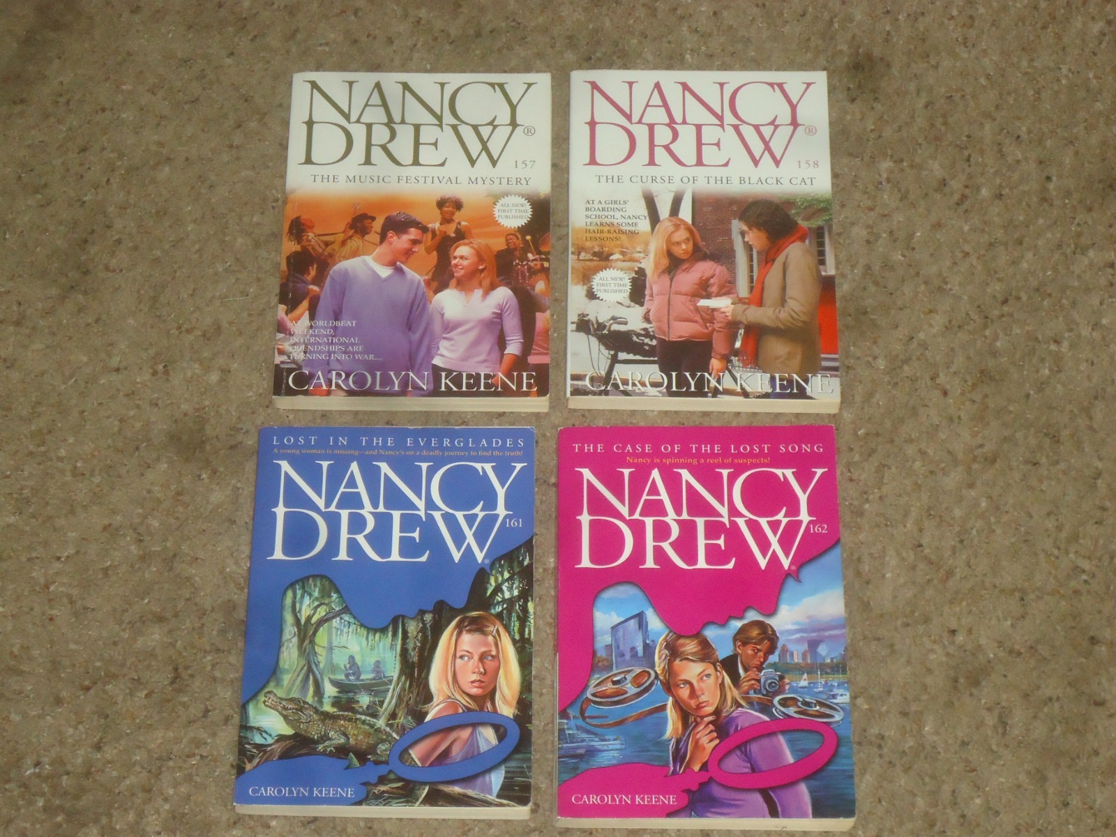Lot 71 Nancy Drew PB Mystery Books Carolyn Keene