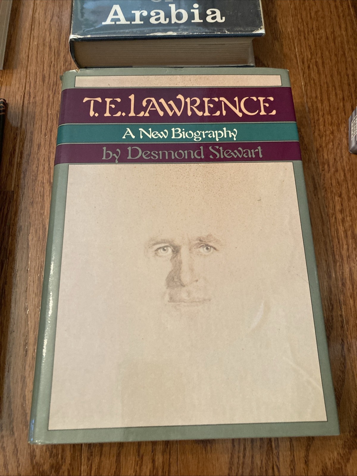 T. E. Lawrence Biography Book Lot. 9 Total. Stewart 1977 First US Edition