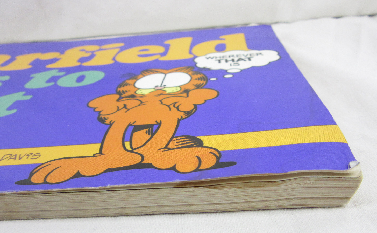GARFIELD: GOES TO WAIST * His 18th Book * 1990 PB Book – Jim Davis