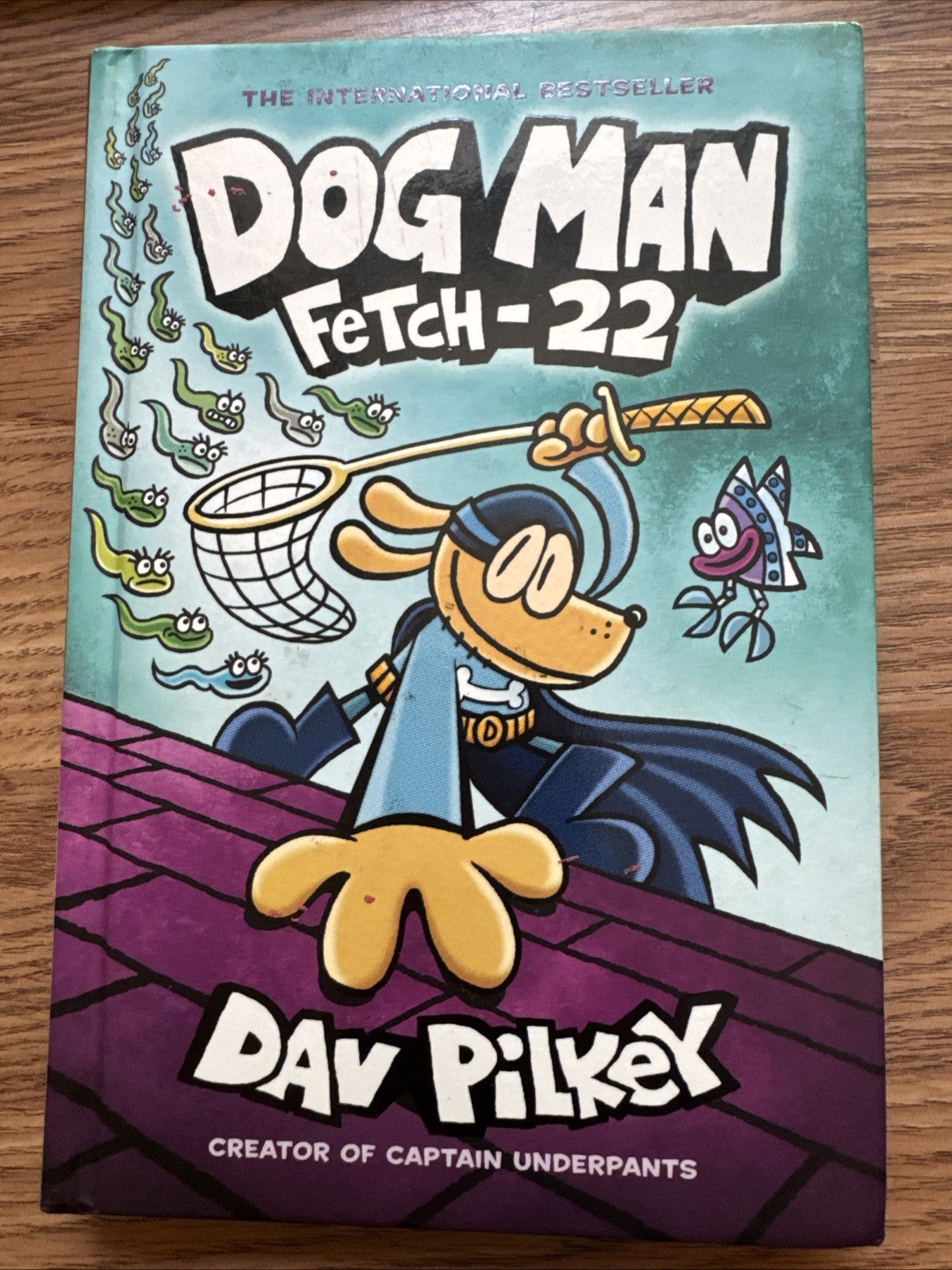 Scholastic Graphix Dog Man by Dav Pilkey – 5-Book Hardcover Set