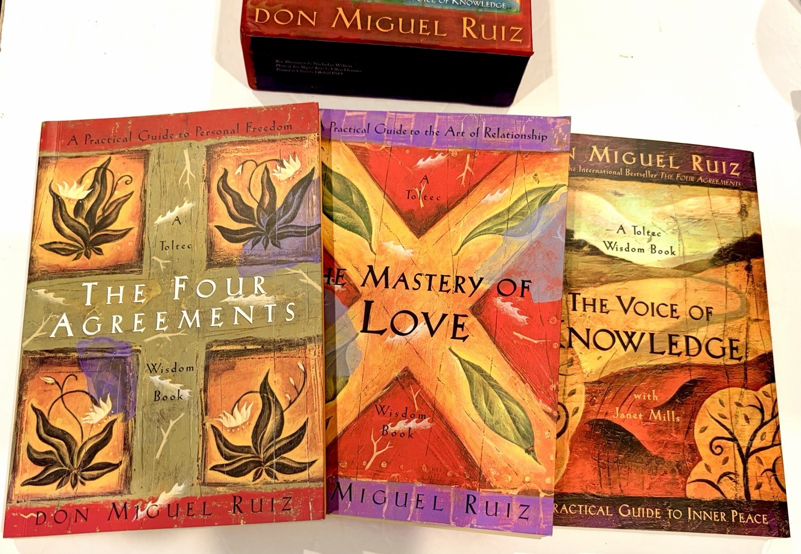 The Four Agreements Toltec Wisdom Collection : 3 PB Boxed Set by Don Miguel Ruiz