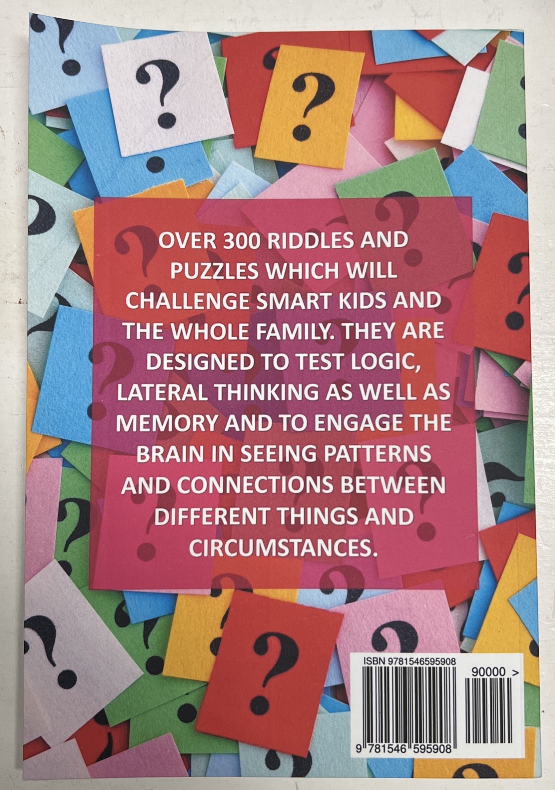 Difficult Riddles for Smart Kids : 300 Difficult Riddles and Brain Teasers…