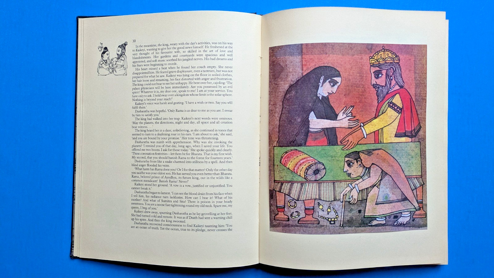THE RAMAYANA [Lakshmi Lal] + THE MAHABHARATA [Shanta R Rao] HCDJ Illustrated