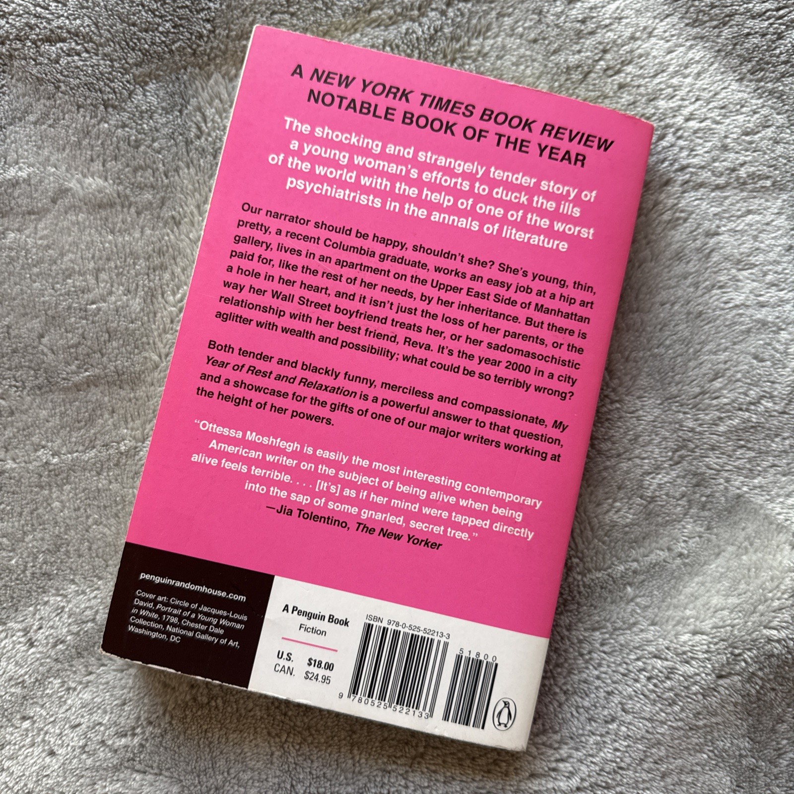 My Year of Rest and Relaxation : A Novel by Ottessa Moshfegh (2019, paperback)