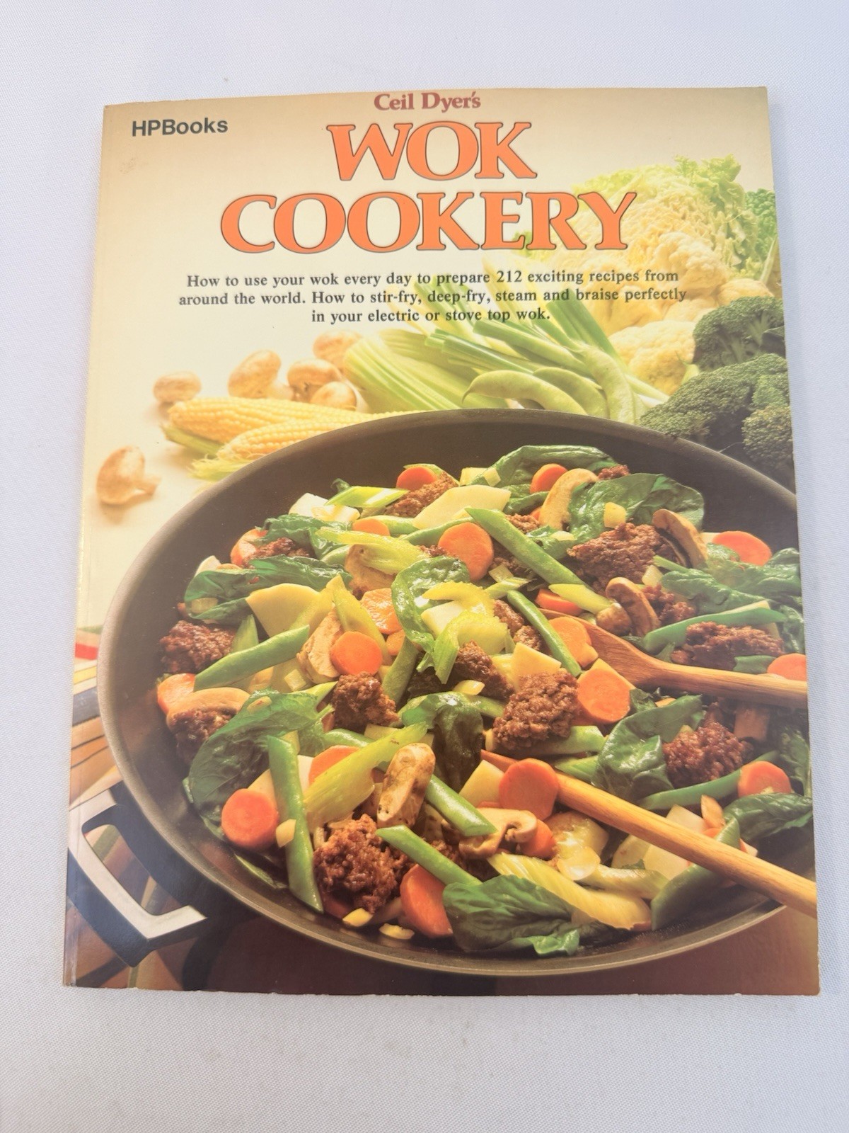 Wok Cookbooks Lot Of 3 Stir Fry Deep Frying Steaming Cookery Methods Fast Ship