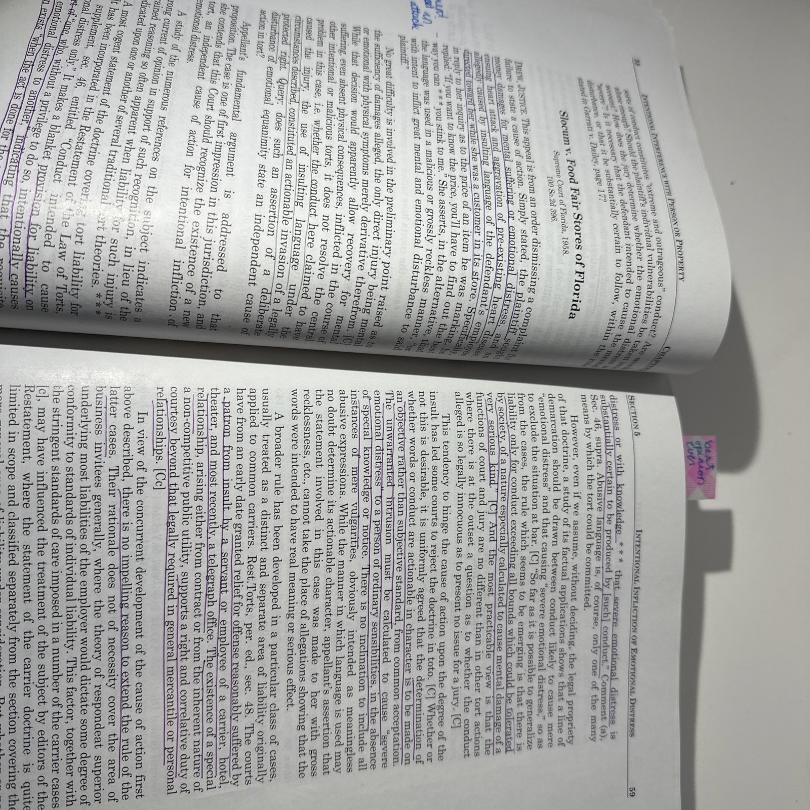 Prosser, Wade, And Schwartz’s Torts, Cases and Materials(13th)!!!HIGHLIGHTED!!!